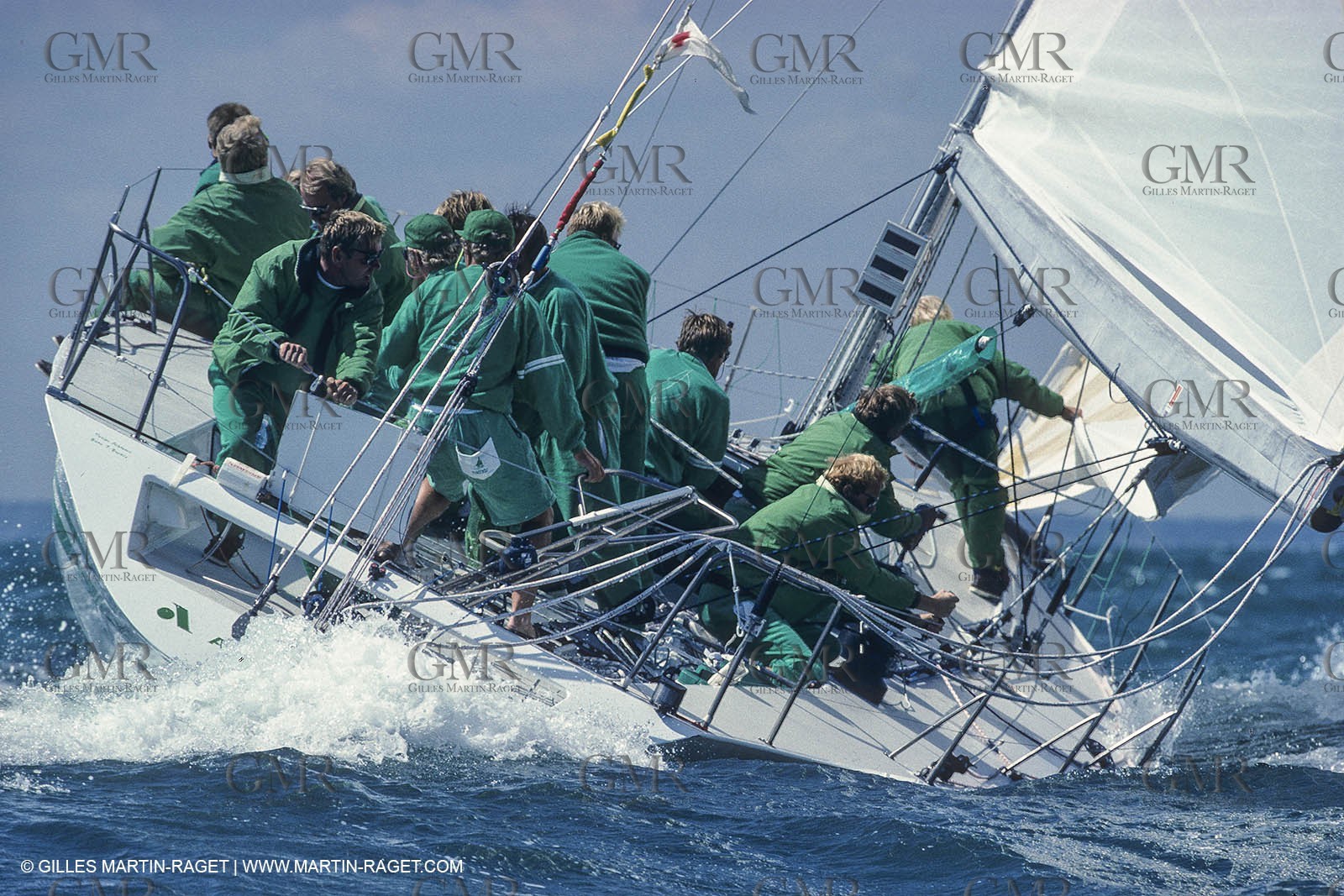 Sailing, Yacht Racing, Admiral's Cup, Cowes Week, Cowes (UK, IOW)