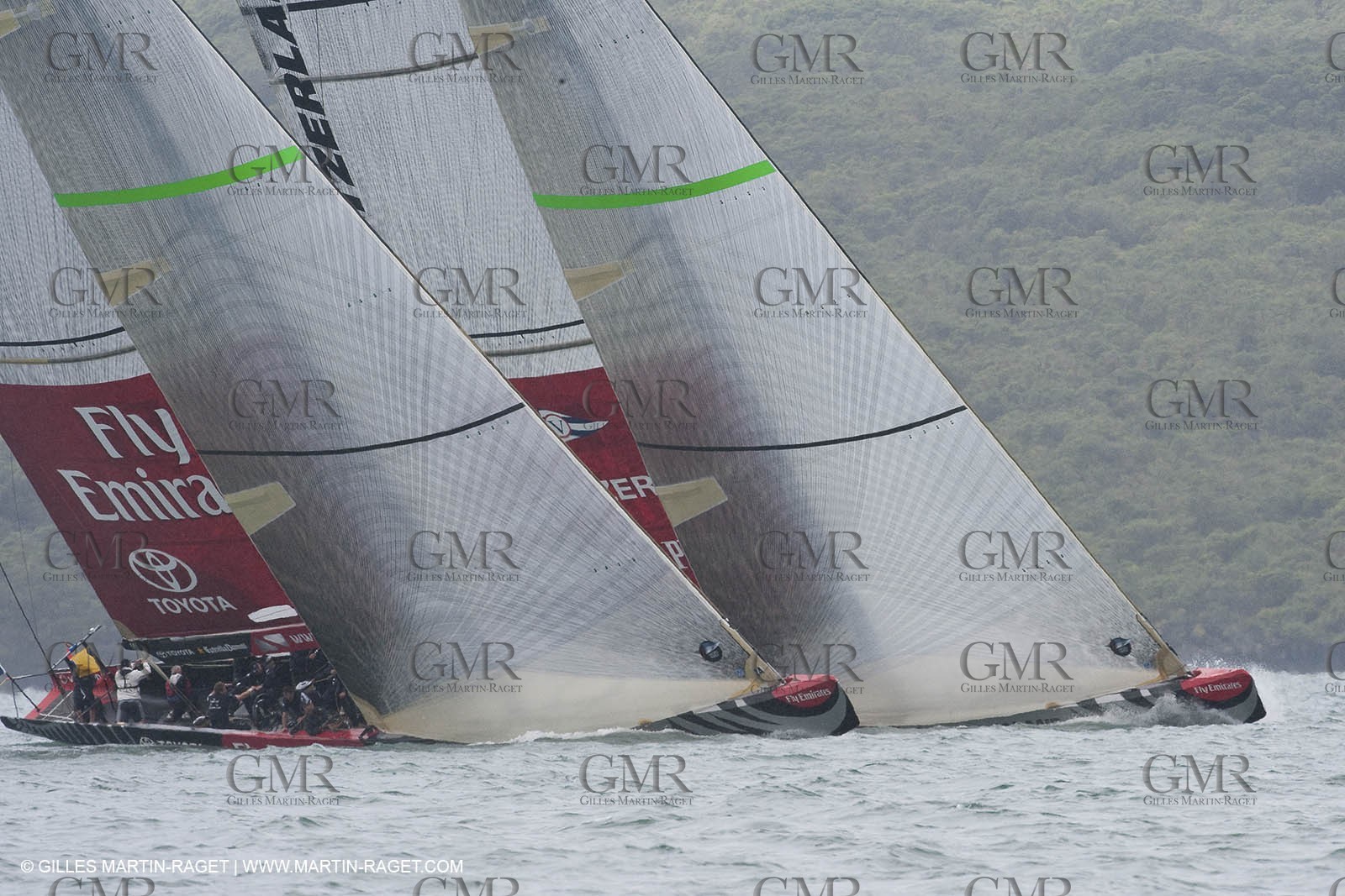 14 02 2009 - Auckland (NZL) -  Louis Vuitton Pacific Series -  Racing Day 14 - Challenger final