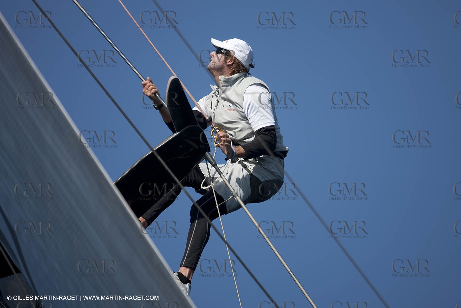 18 05 2010 - La Maddalena (ITA, Sardinia) Louis Vuitton Trophy - BMW ORACLE Racing - Training