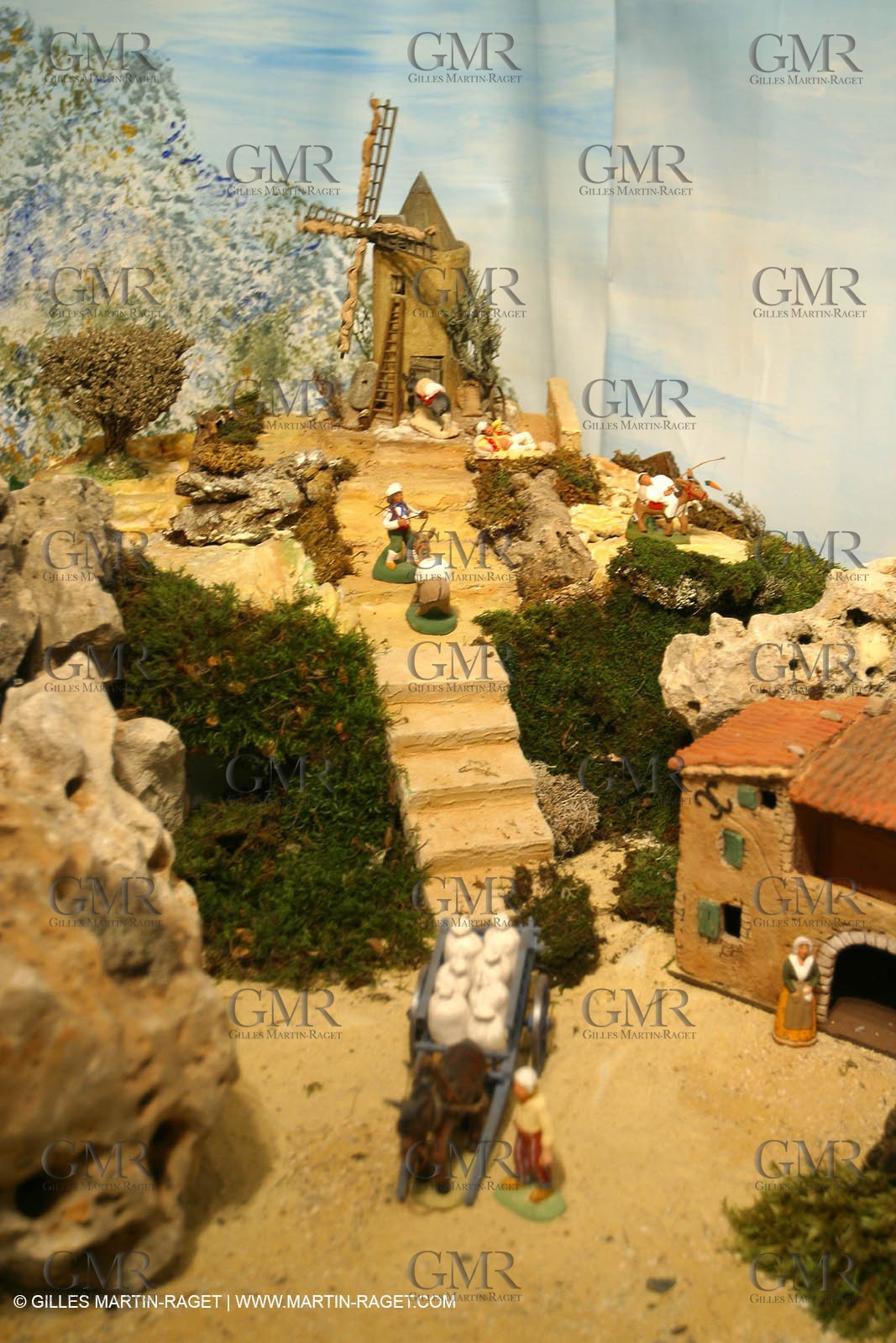 Great crib from les Saintes Maries de la mer (FRA, 13) for Christmas, December 2010