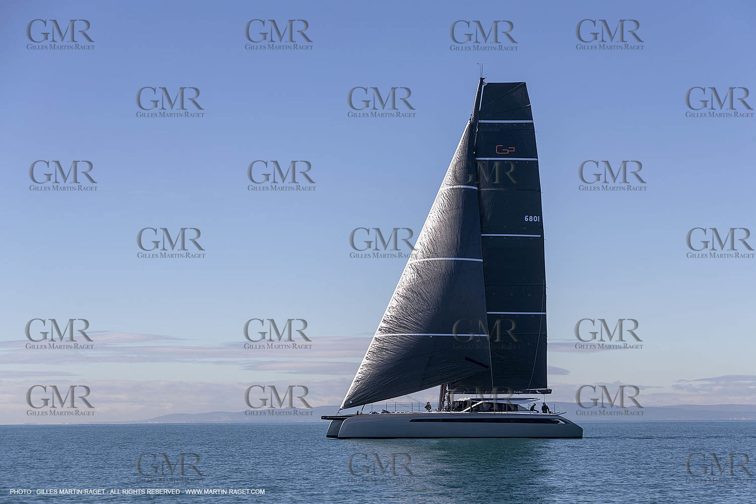 05 02 2019, La Grande Motte (FRA,34), Gunboat 68 sail testing  2