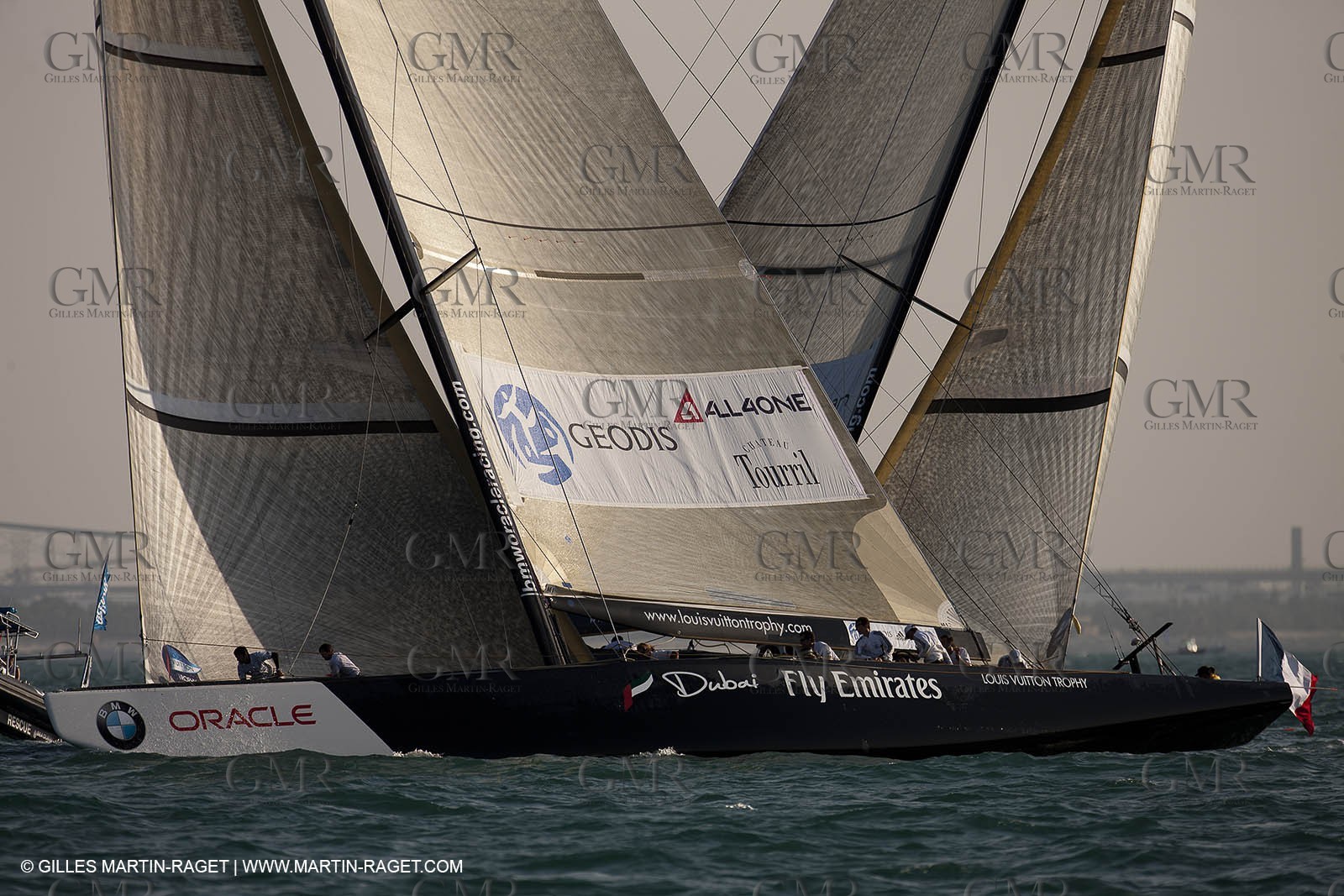 16 11 2010 - Dubai (UAE) - Dubai Louis Vuitton Trophy -  BMW ORACLE Racing Vs Synergy