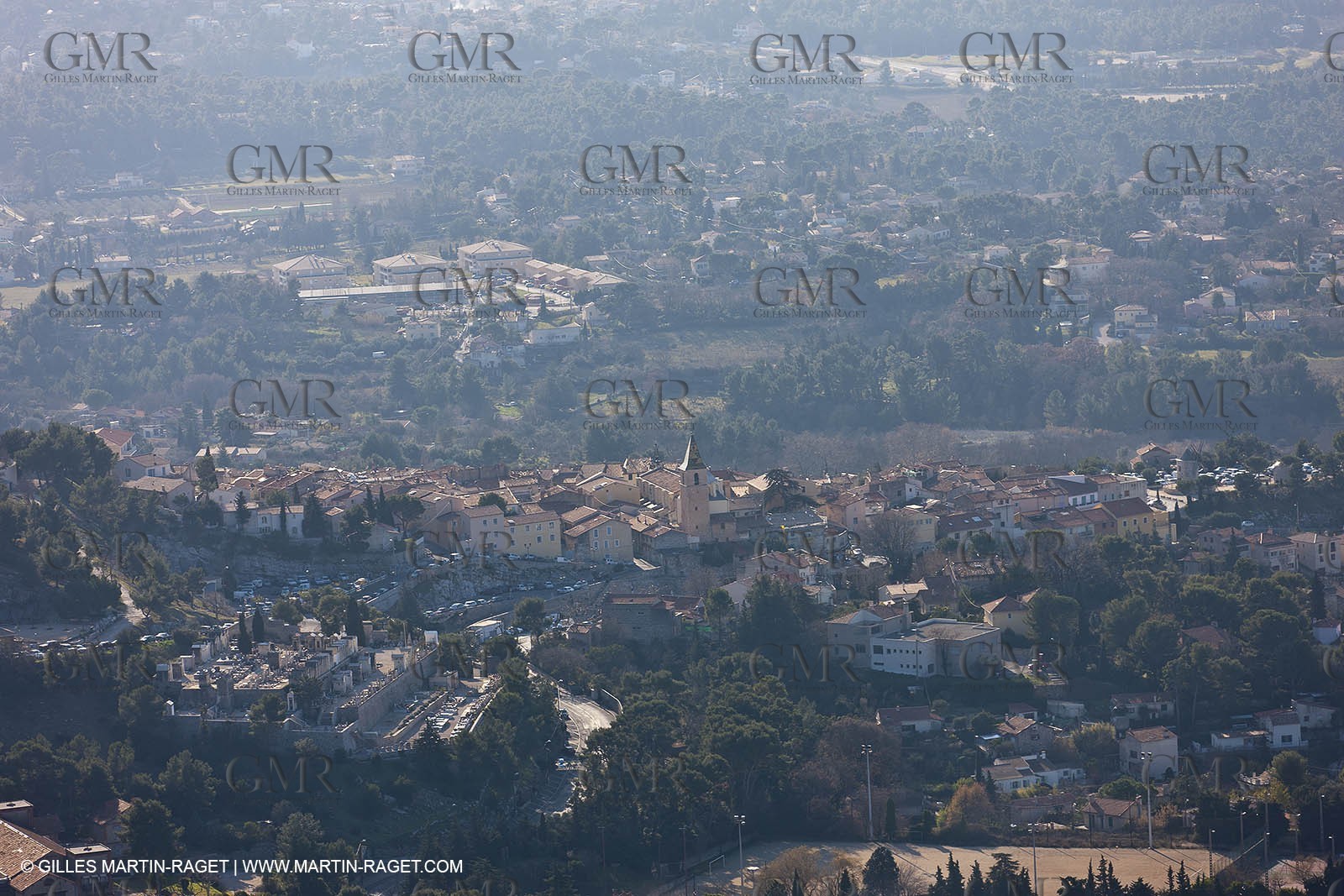 France, Provence, Les pennes Mirabeau