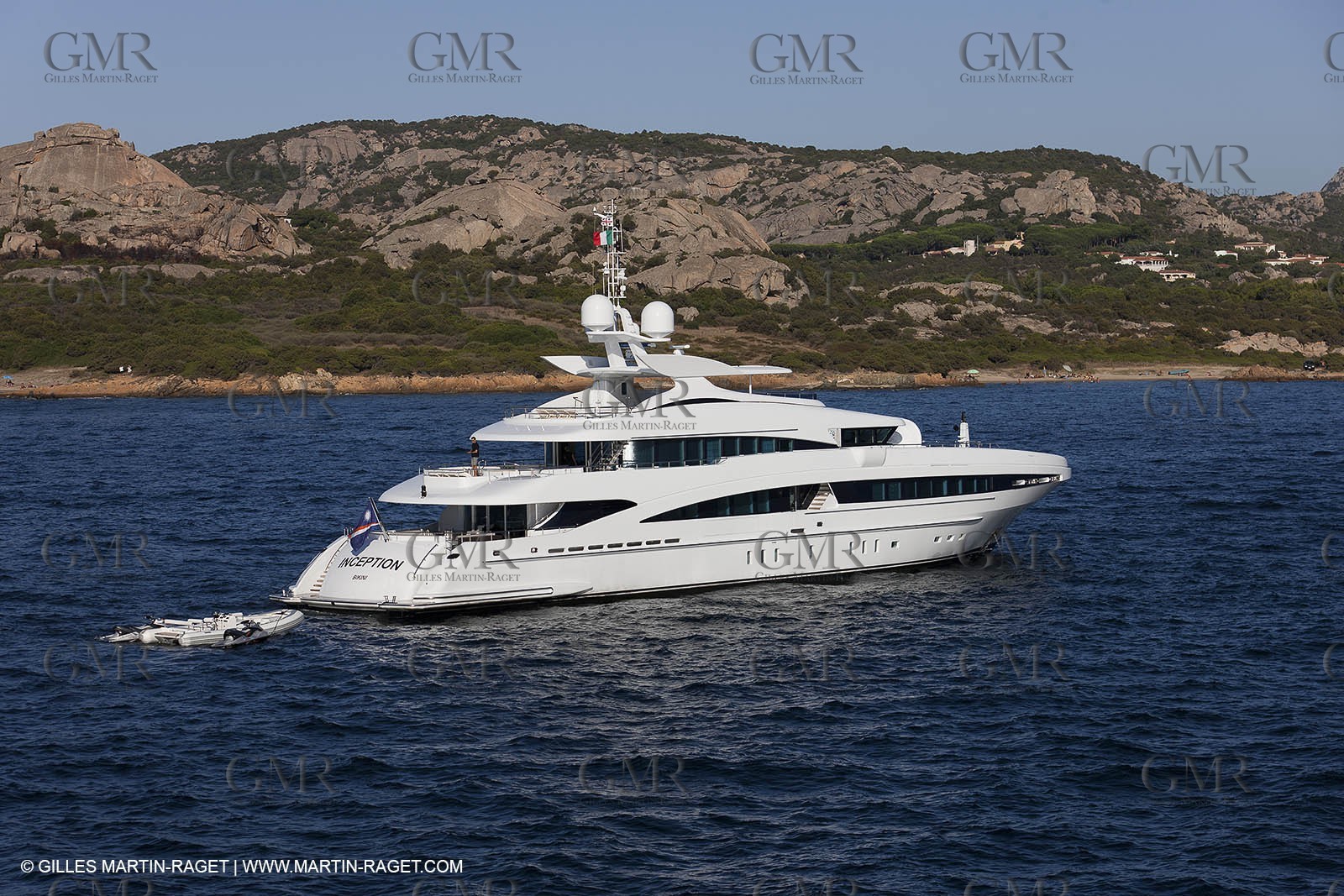 18 08 2011 - La Maddalena (ITA, Sardinia) - Motor yacht Inception