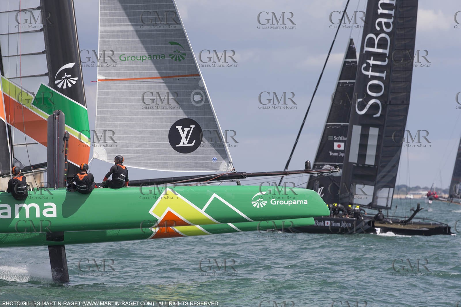 25 07 2015, Portsmouth (GBR), 35th America's Cup, Louis Vuitton America's Cup World Series Portsmouth 2015, Race Day 1