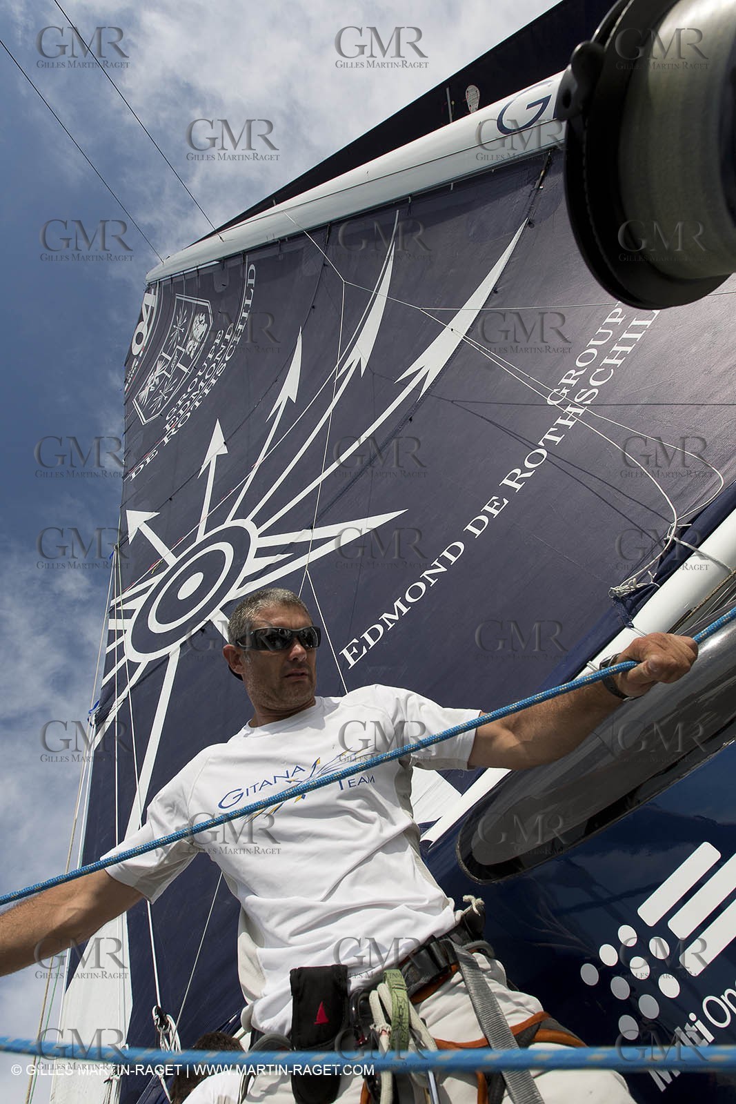 05 07 2012 - New York (USA) - Ocean Krys Race - Speed runs in fornt of NY city