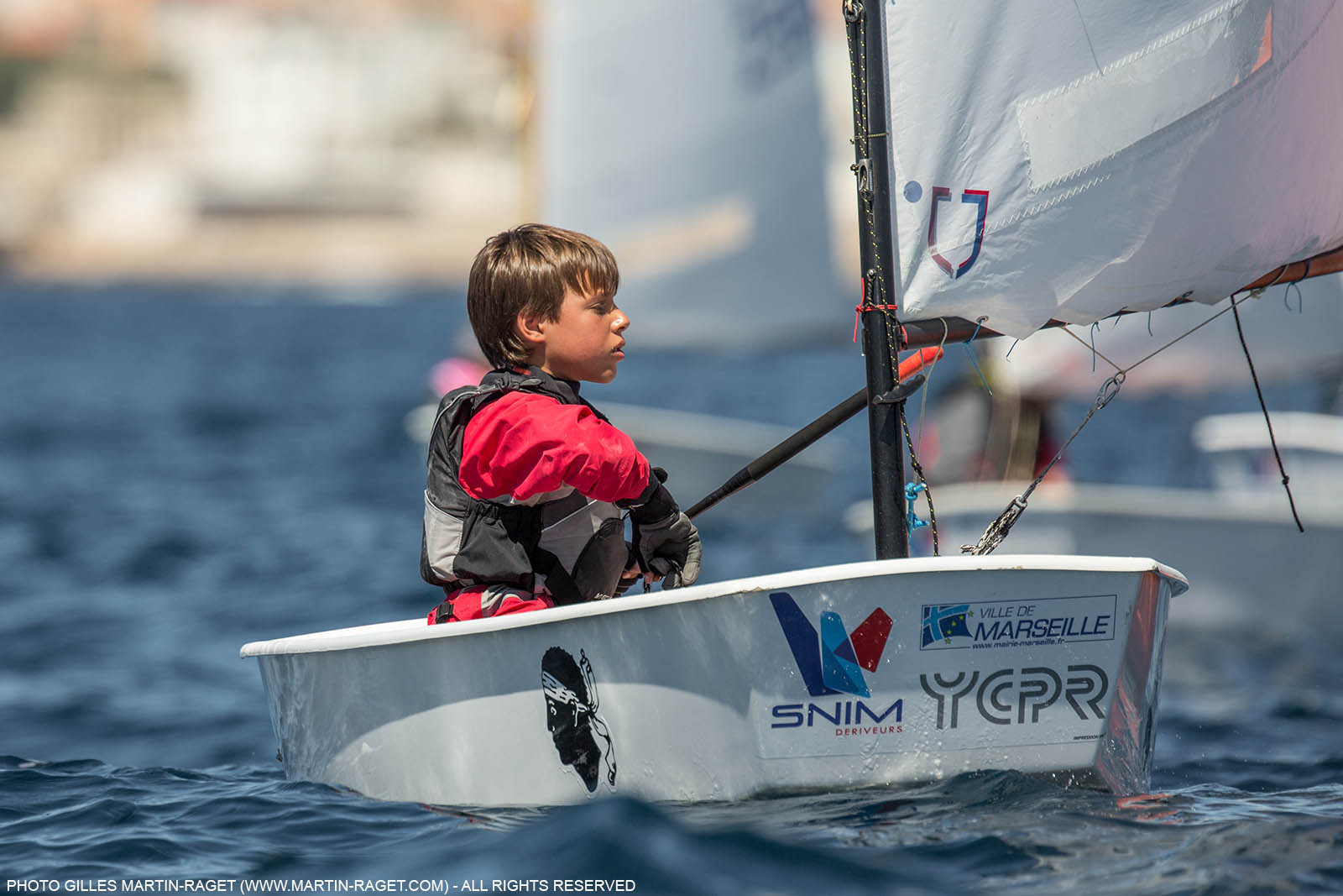 14 04 2016, Marseille (FRA,13), SNIM Dériveurs, Coupe Internationale de Printemps Optimist, Day 4