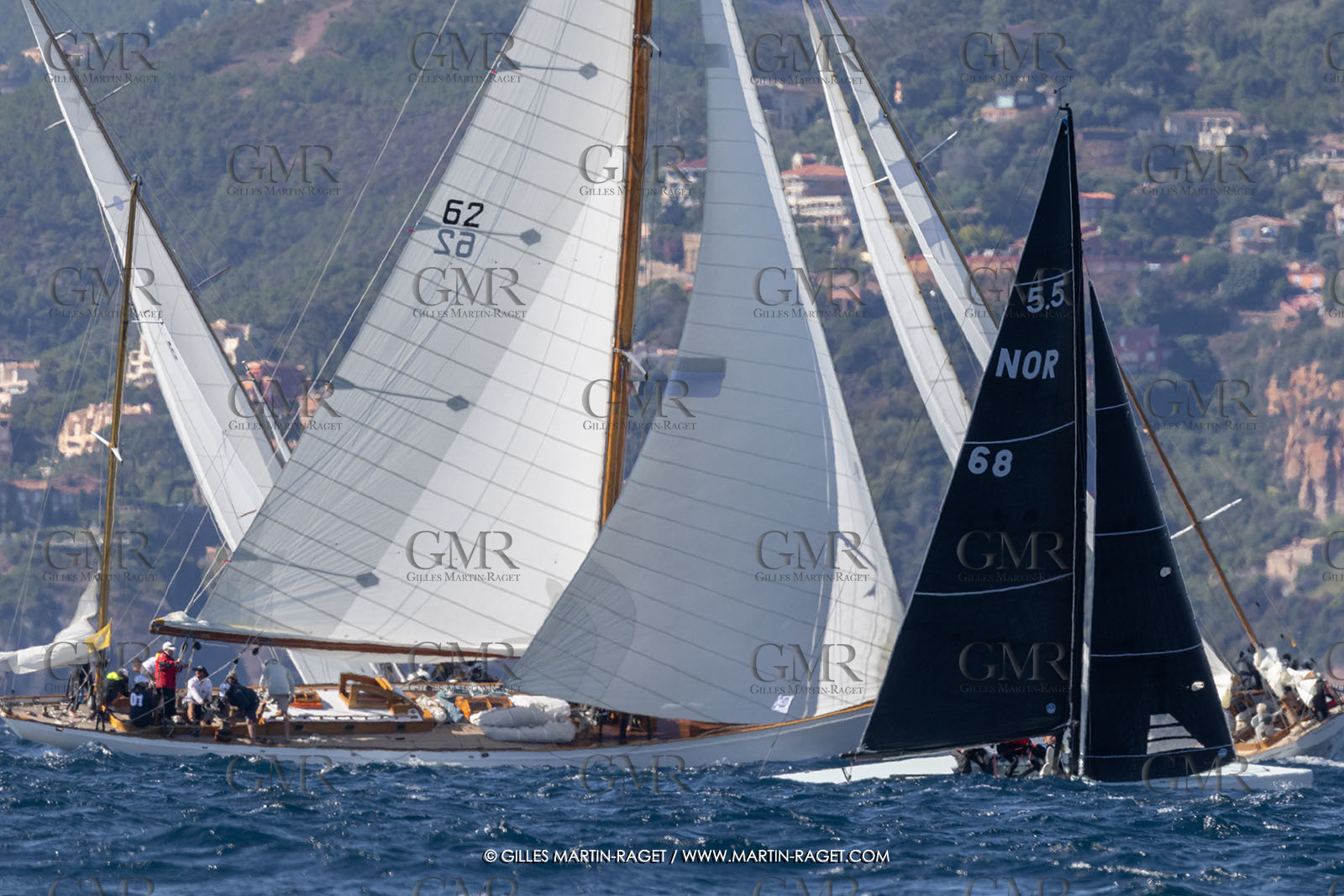24 09 2025, Cannes (FRA), Régates Royales 2025, Race Day 3