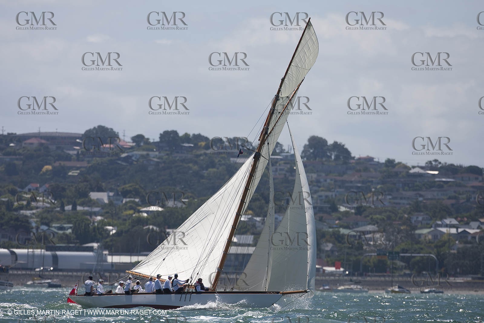21 01 2009 - Auckland (NZL) -  Louis Vuitton Pacific Series - BMW ORACLE Racing - Training