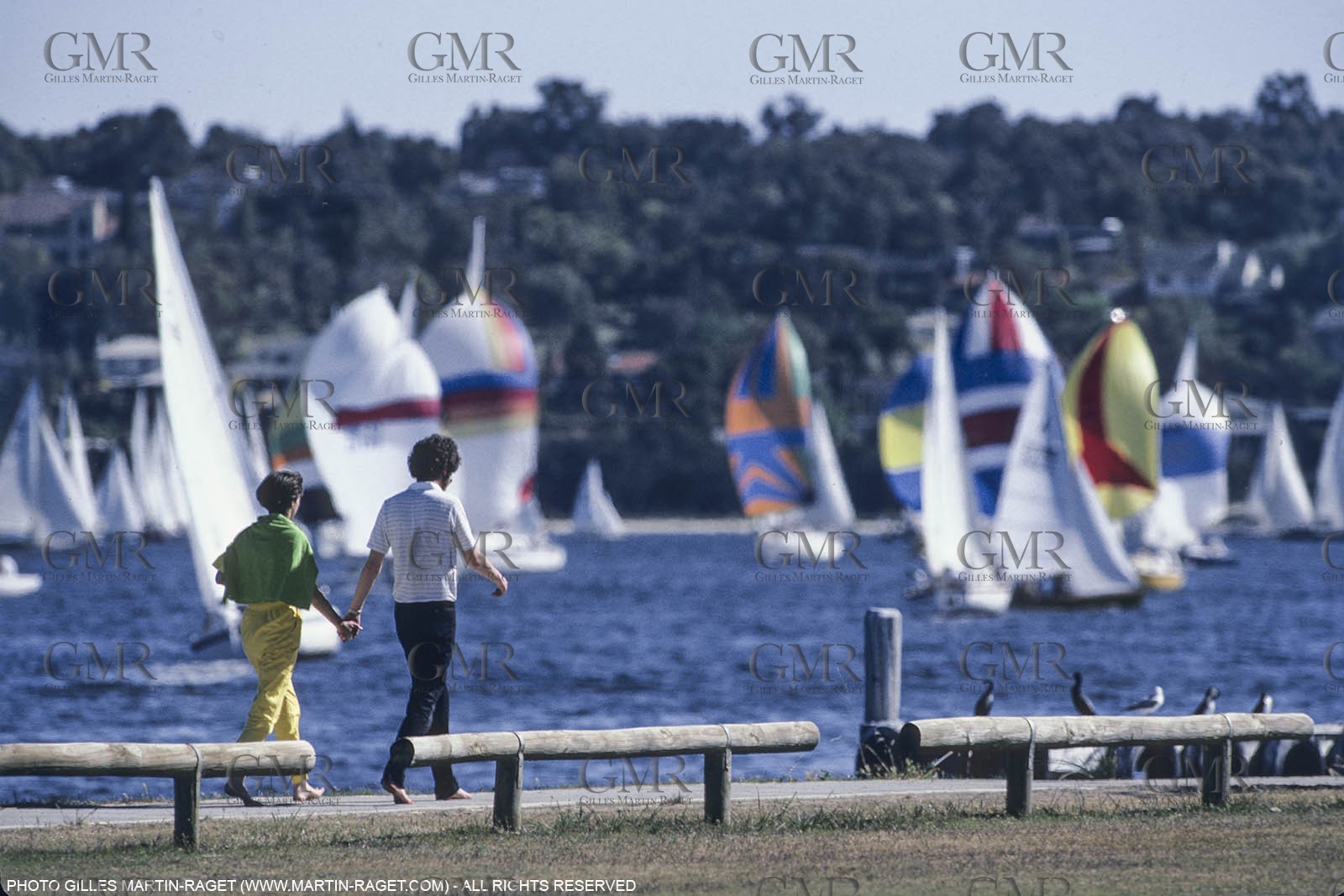 Sailing, Yacht Racing, 26th America's Cup Fremantle 1987