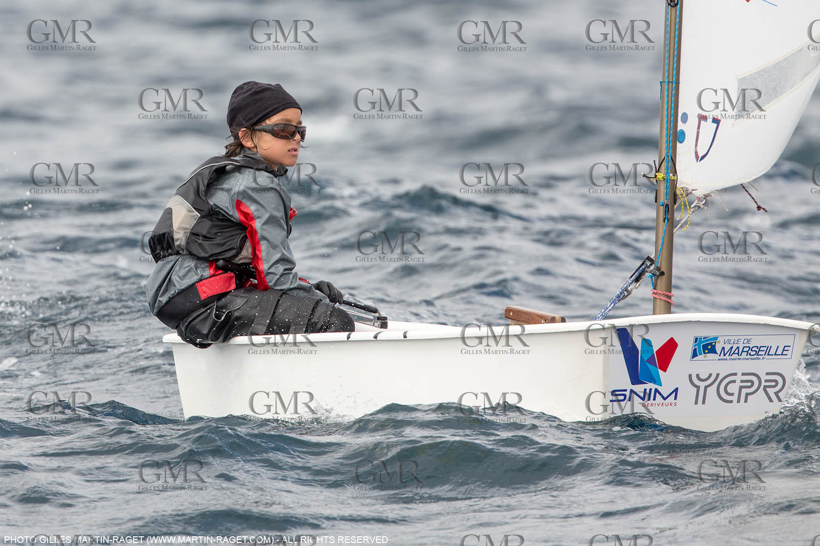 15 04 2016, Marseille (FRA,13), SNIM Dériveurs, Coupe Internationale de Printemps Optimist, Final Day