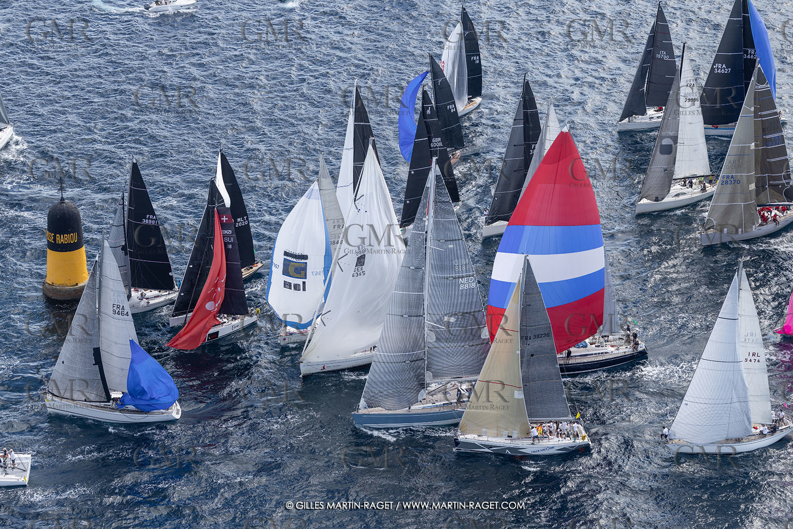 04 10 2025, Saint-Tropez (FRA), Les VoIles de Saint-Tropez 2025, Race Day 6