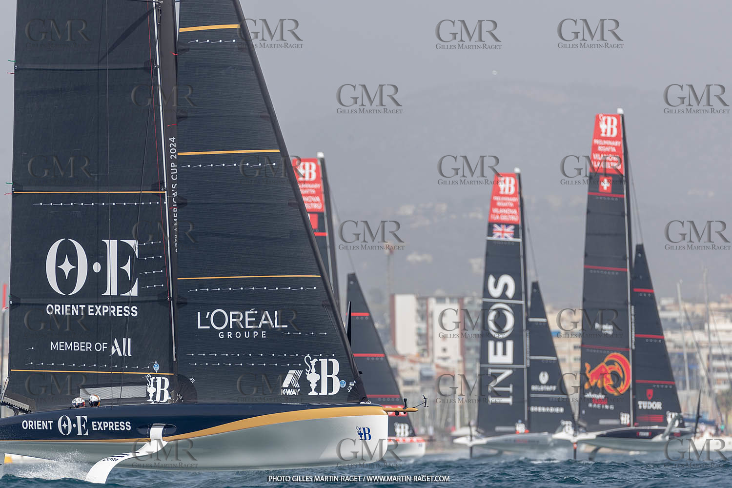 15 09 2023, Vilanova i La Geltru (ESP), 37th America's Cup, Preliminary Regatta N° 1, Race Day 3