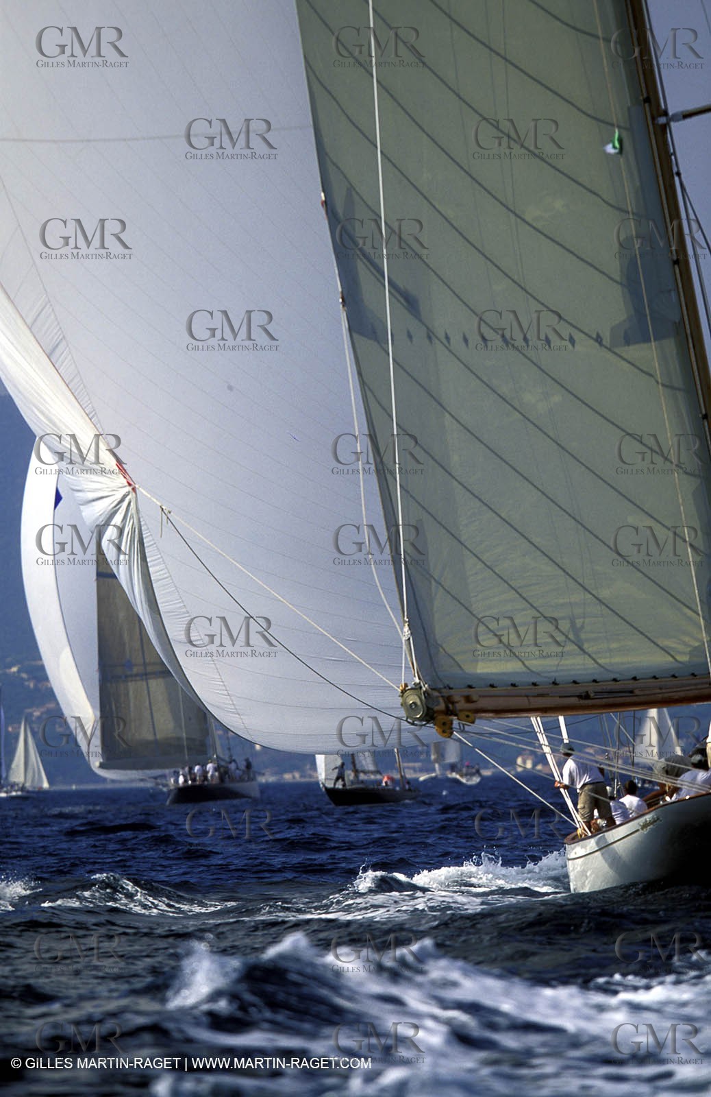 Sailing, Classic yachts, Voiles de Saint-Tropez 2003