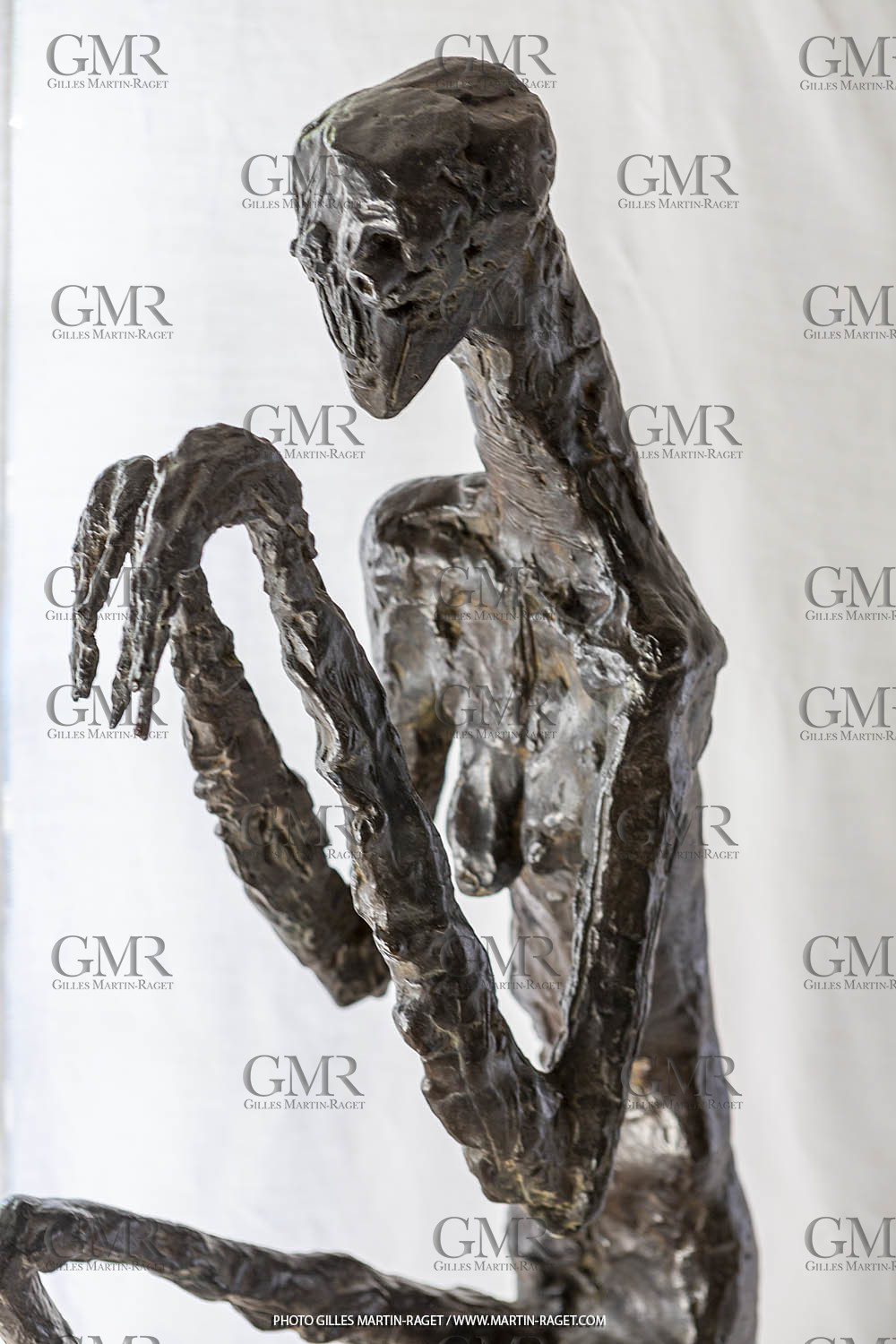12 07 2020, Oeuvre Germaine Richier, La Mante Grande, 1946, épreuve d'exposition