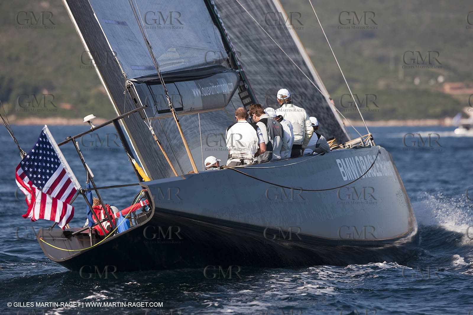18 05 2010 - La Maddalena (ITA, Sardinia) Louis Vuitton Trophy - BMW ORACLE Racing - Training