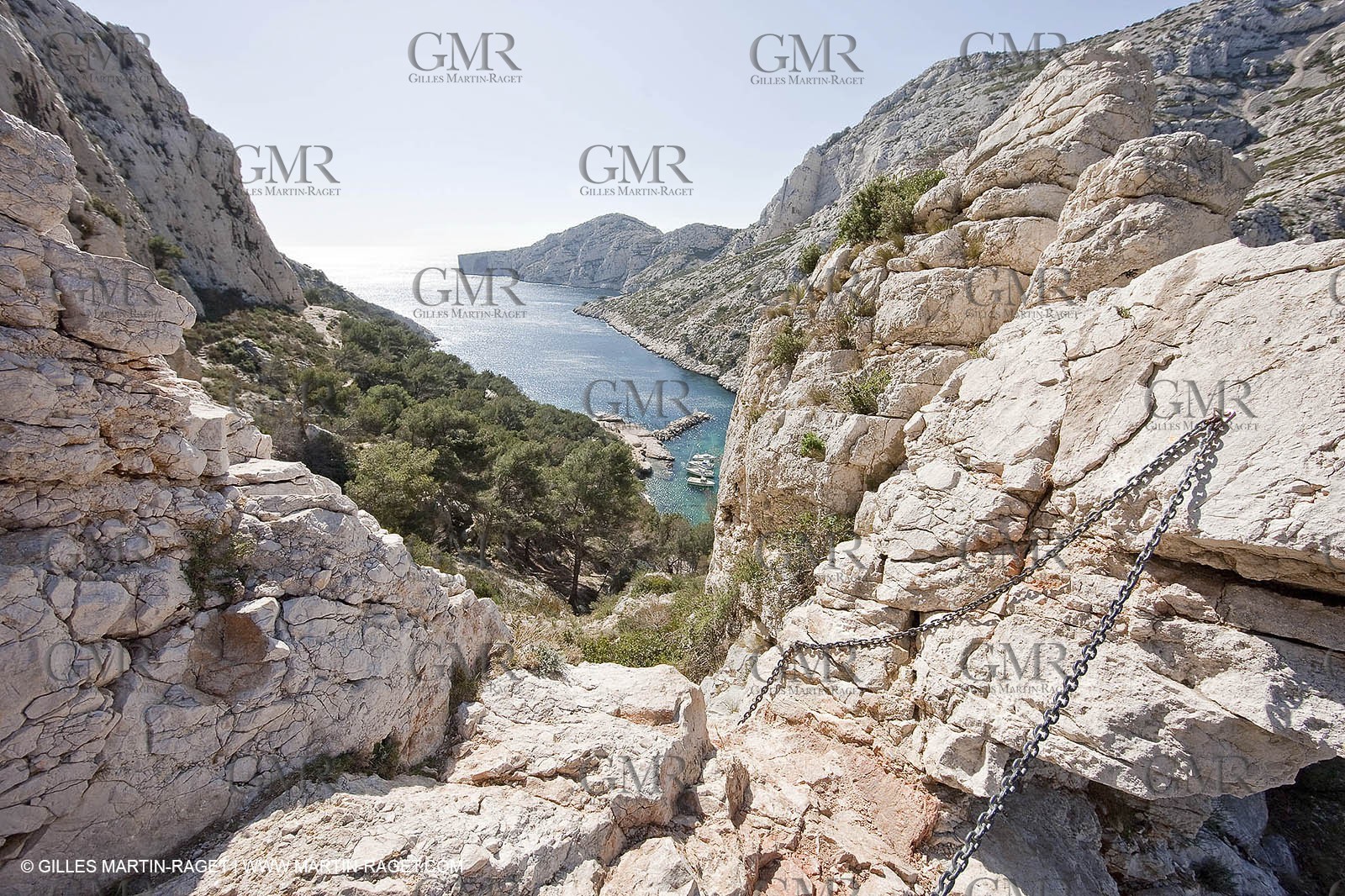 27 03 2009 - Marseille (FRA, 13) - Les Calanques - Morgiou - Path between Luminy and Morgiou