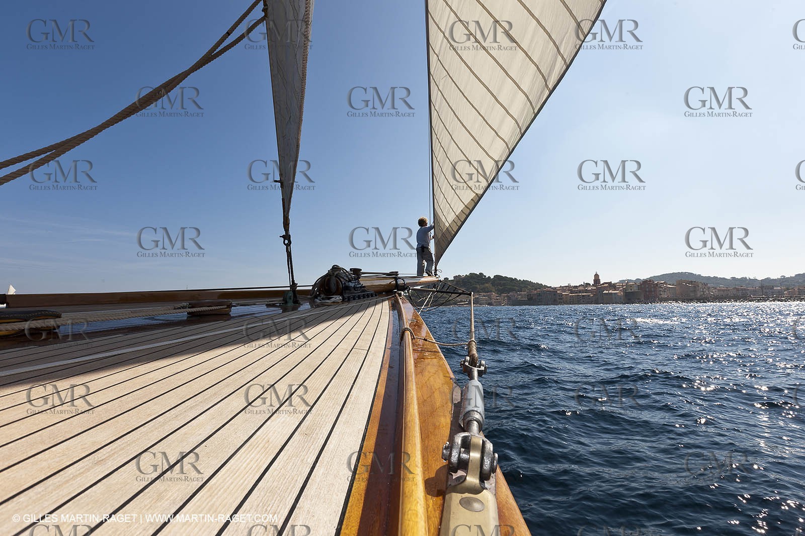 01 10 2011 - Saint Tropez (FRA,13) - Voiles de Saint Tropez 2011 - Classic Yachts - Day 5 - Onboard Mariquita