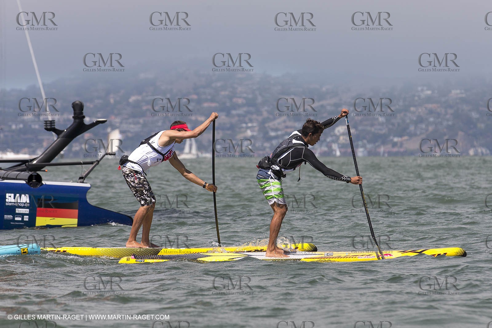 31 08 2013 - San Francisco (USA,CA) - 34th America's Cup - AC Open - Stand Up Paddle