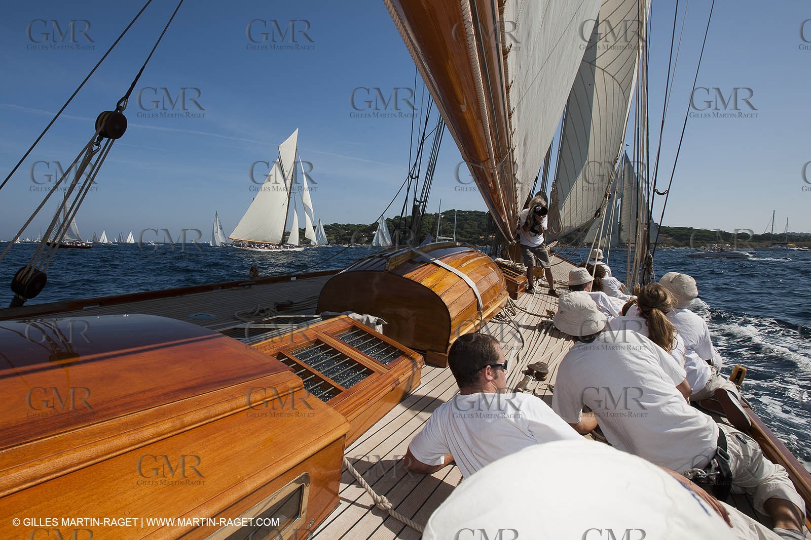 01 10 2011 - Saint Tropez (FRA,13) - Voiles de Saint Tropez 2011 - Classic Yachts - Day 5 - Onboard Mariquita
