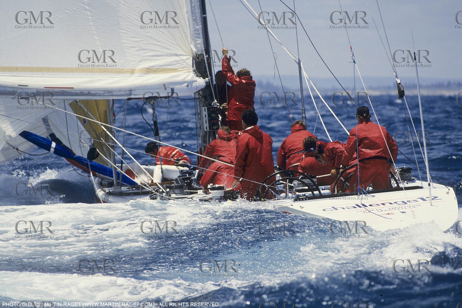 Sailing, Yacht Racing, 26th America's Cup Fremantle 1987, Challenge France
