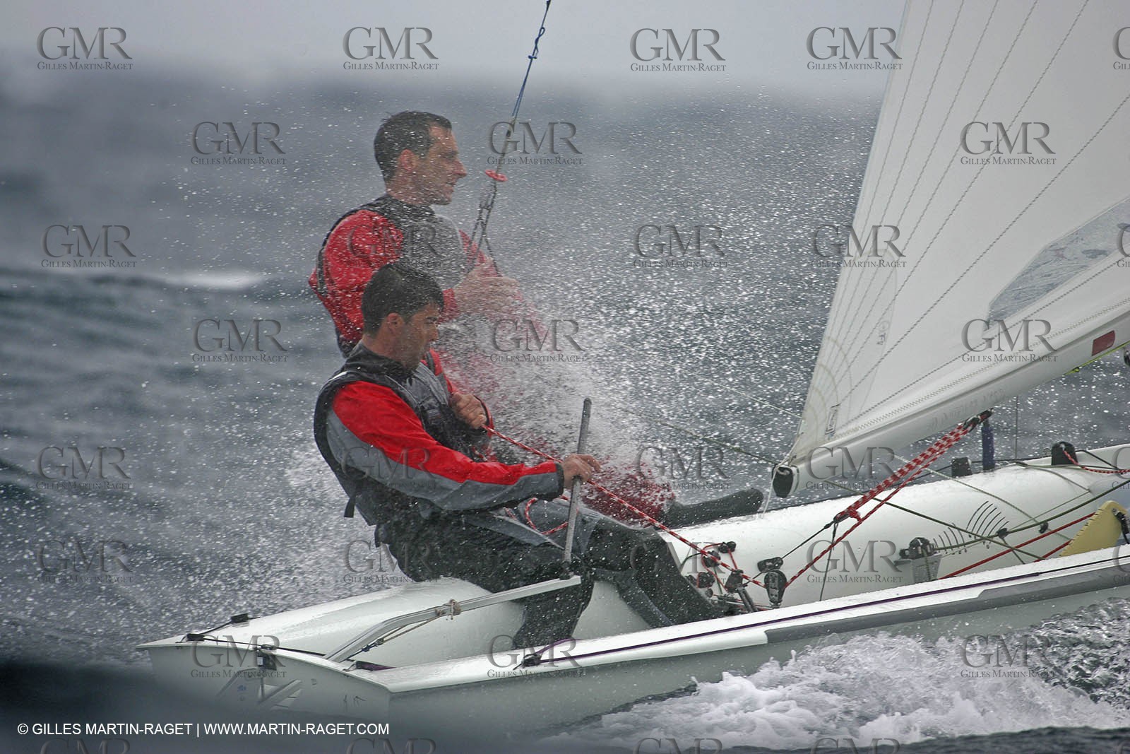 Semaine Olympique Française de Voile 2005 - Jour 1 - 470