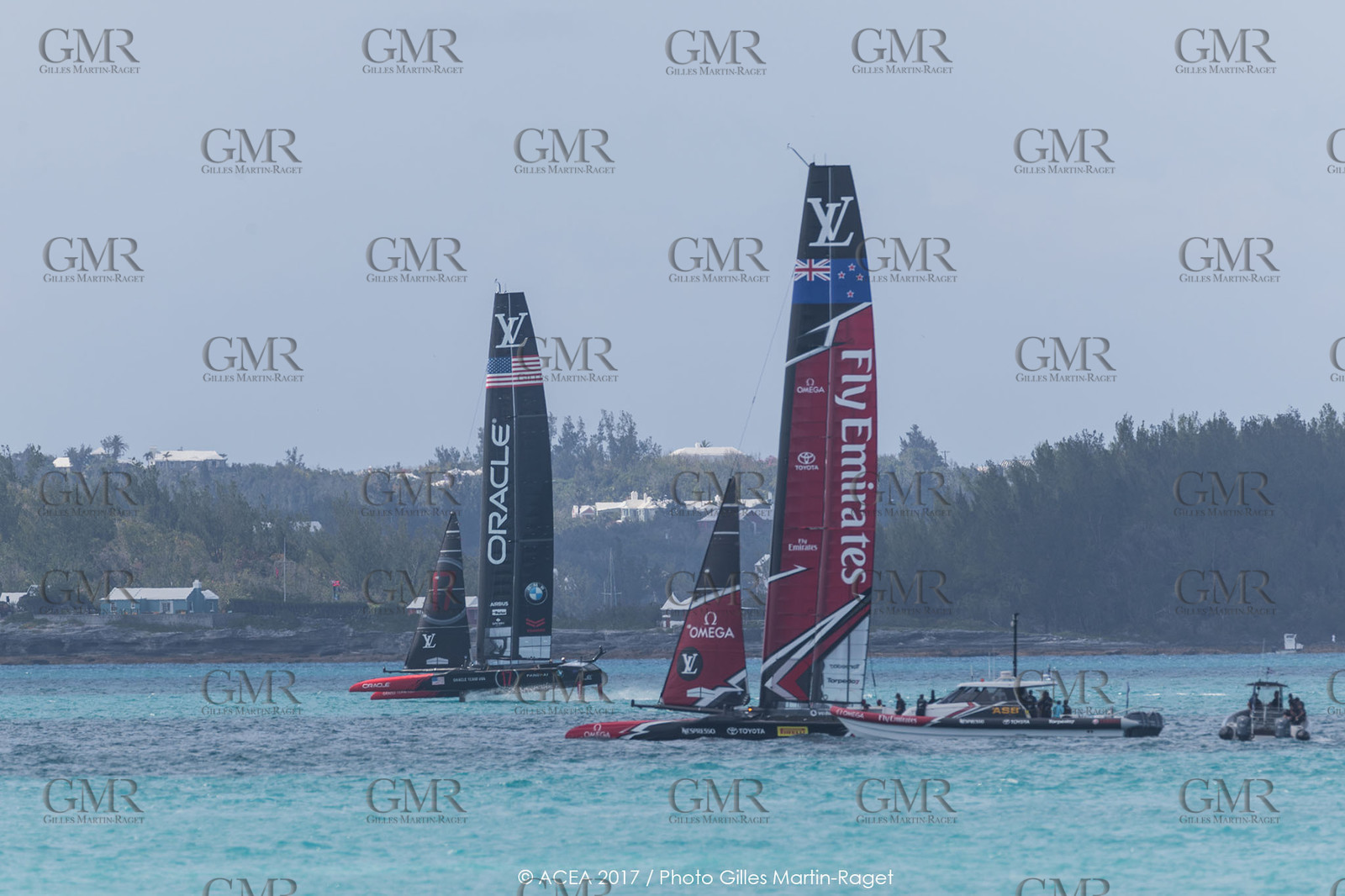 18 06 2017 - Bermuda (BDA) - 35th America's Cup 2017 - 35th America's Cup Match Presented by Louis Vuitton