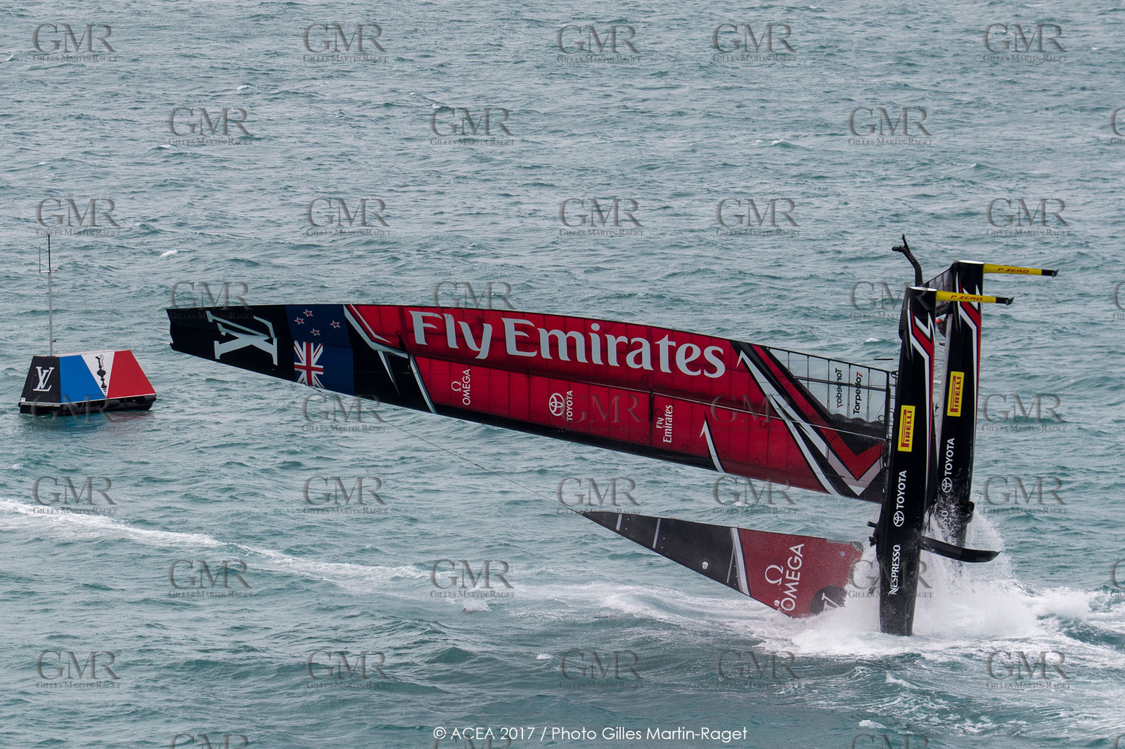 06 06 2017 - Bermuda (BDA) - 35th America's Cup Bermuda 2017 - Louis Vuitton America's Cup Playoffs semi-finals, Day 3