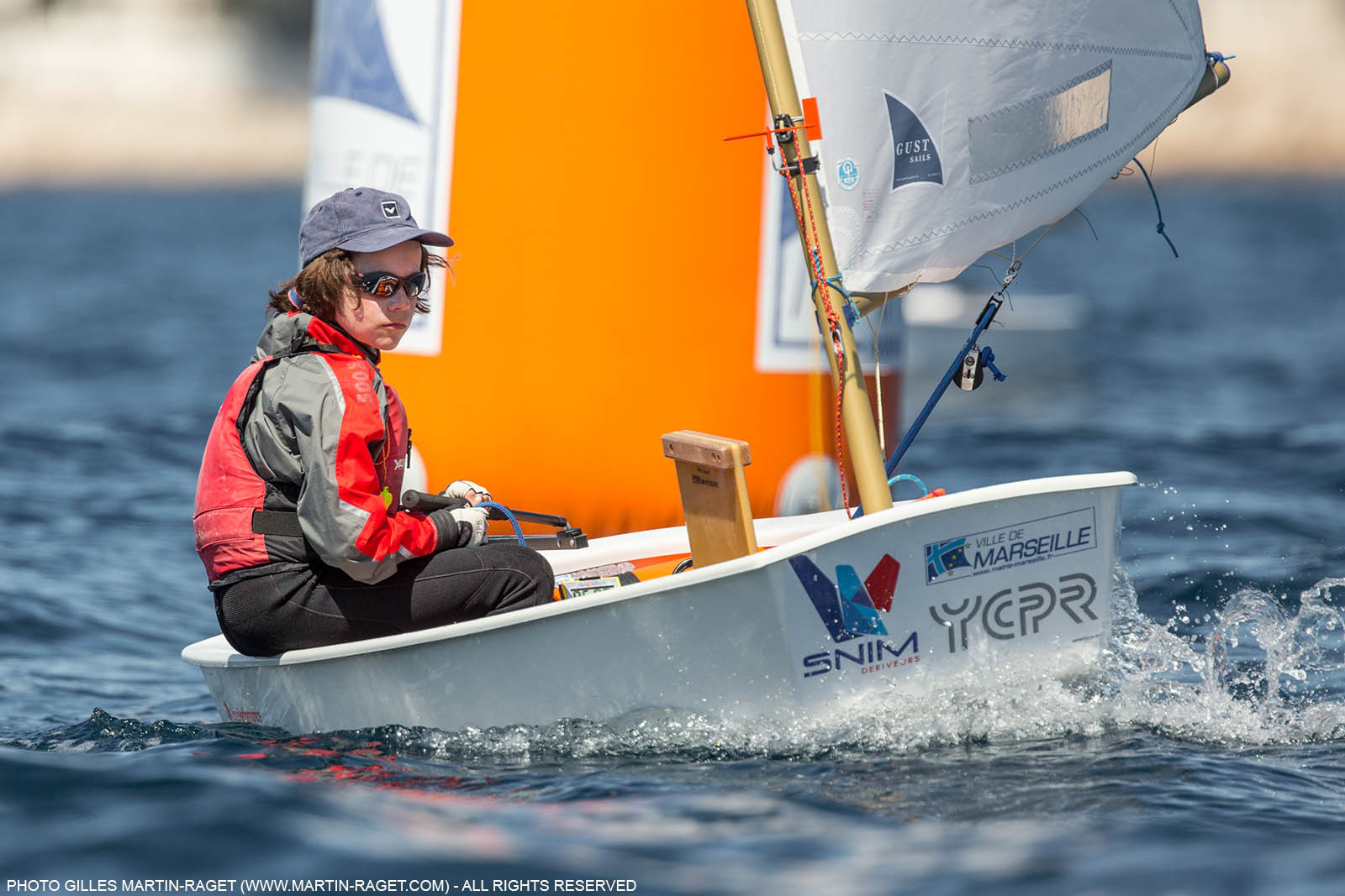 14 04 2016, Marseille (FRA,13), SNIM Dériveurs, Coupe Internationale de Printemps Optimist, Day 4