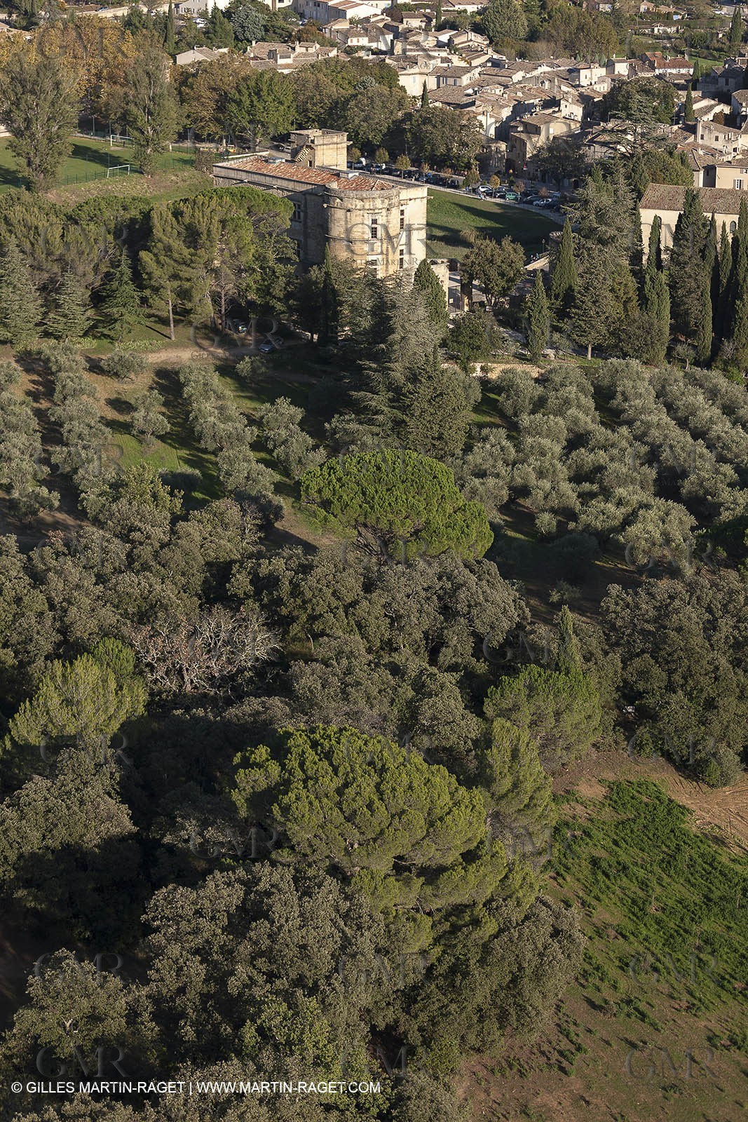 29 10 2012 - Lourmarin (FRA,84) - Luberon  seen from above
