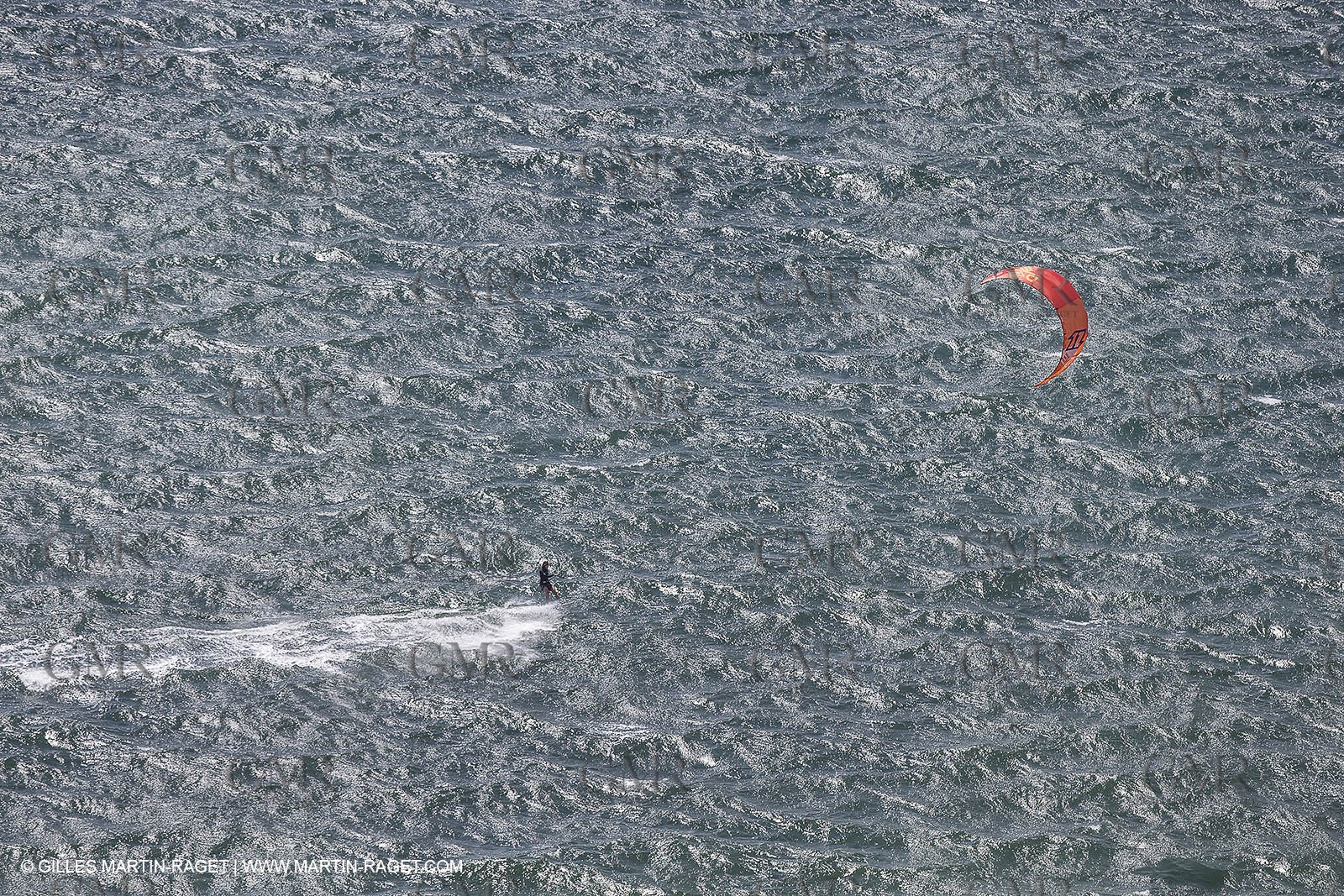 Kite Surf at Almanarre spot near Hyères (FRA,83) - 29 07 2014