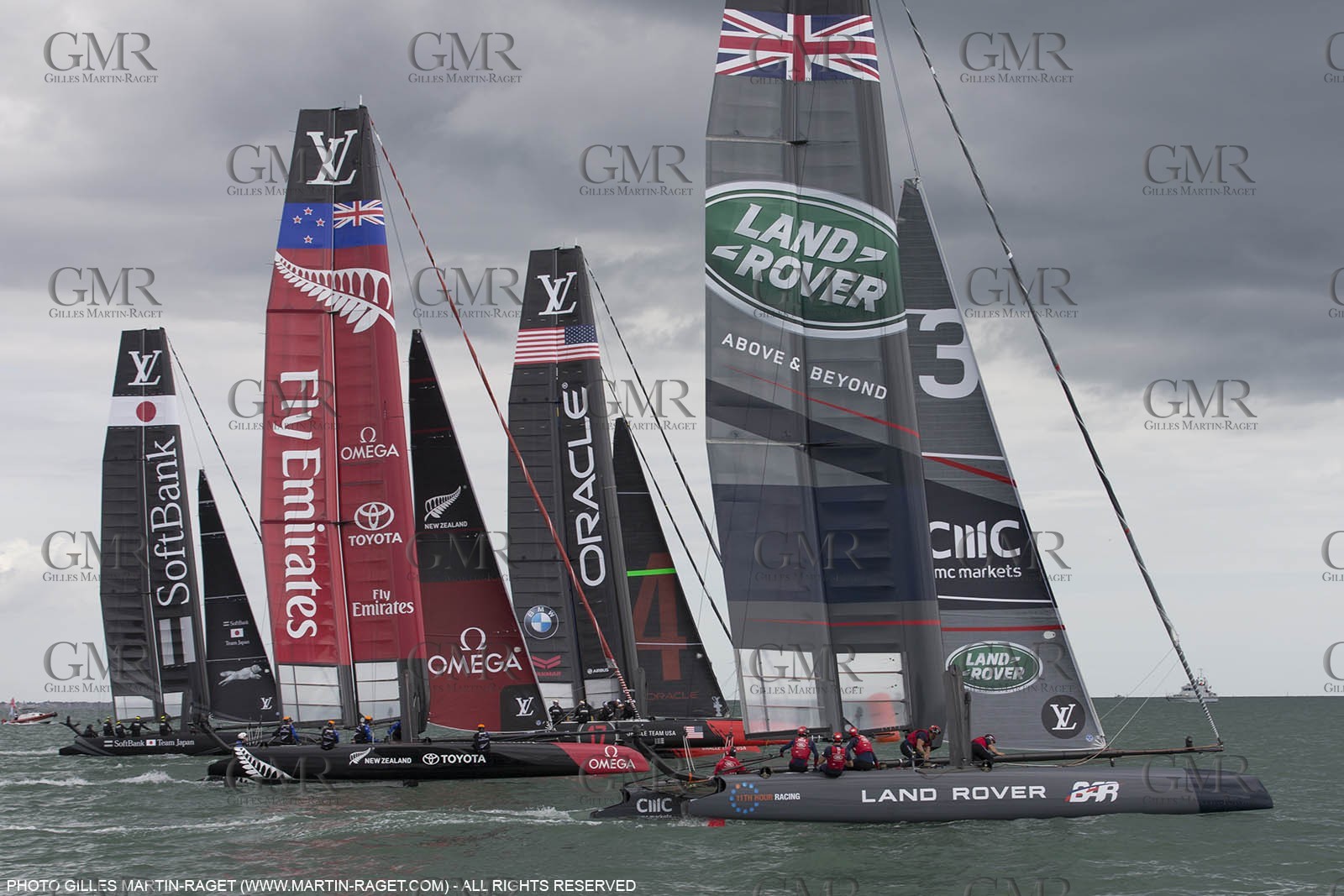 23 07 2015, Portsmouth (GBR), 35th America's Cup, Louis Vuitton America's Cup World Series Portsmouth 2015, Official training
