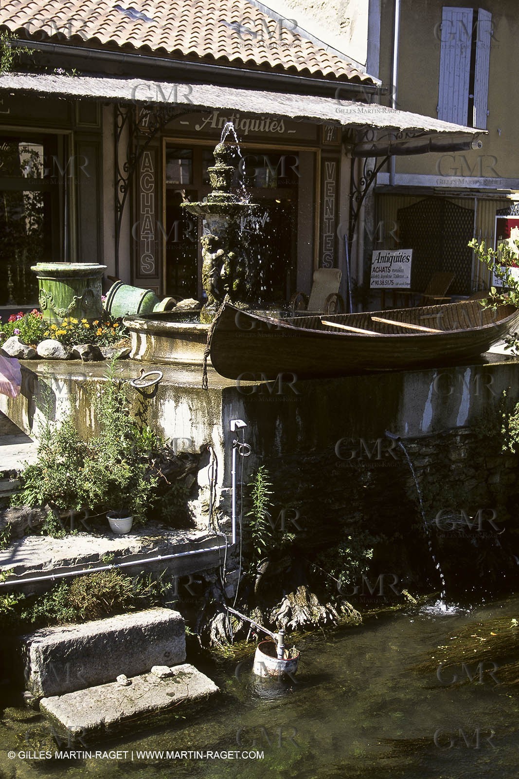 Provence (South France) - Cities and villages - 84 (Vaucluse) - L'île sur Sorgue