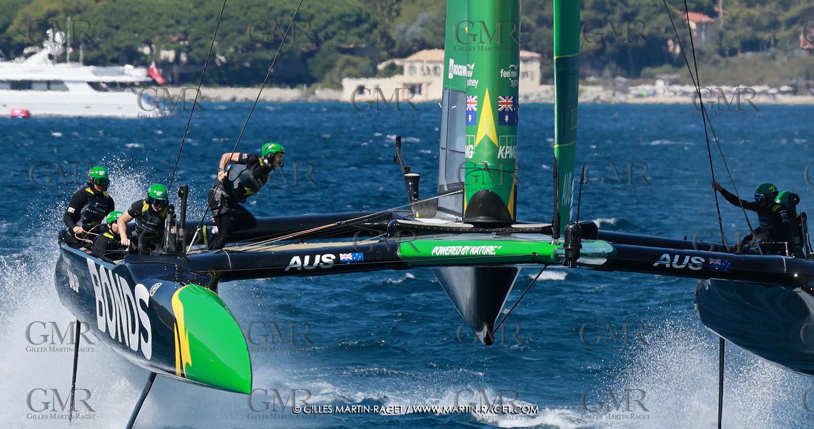 10 09 2025, Saint-Tropez,(FRA), Rockwool SailGP France Saint-Tropez, Race Day 1