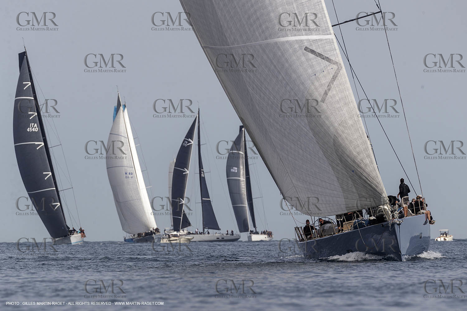08 10 2020, Saint-Tropez (FRA,83), Les Voiles de Saint-Tropez  2020, Les Voiles Super Series, Race Day 3