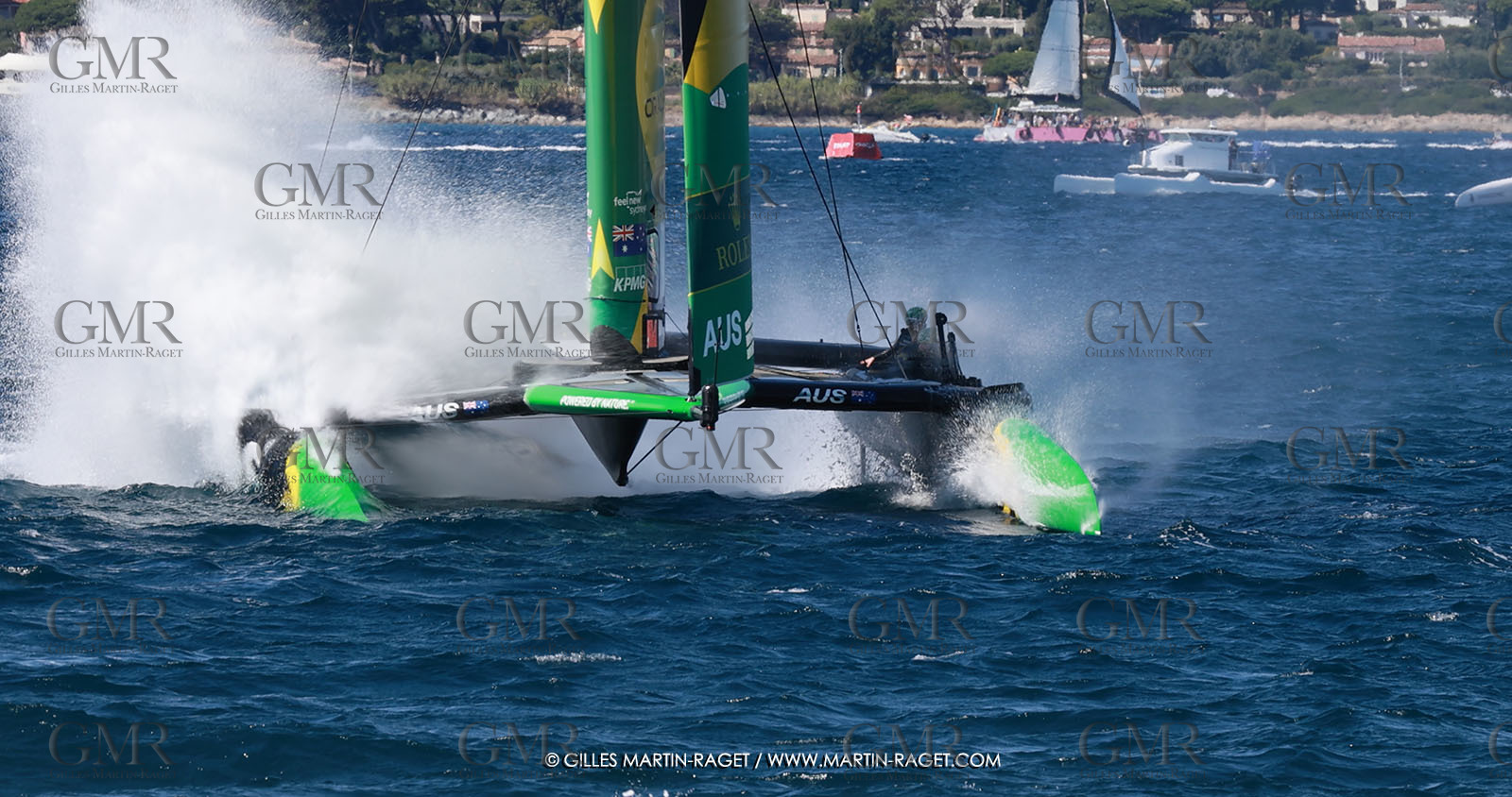 10 09 2025, Saint-Tropez,(FRA), Rockwool SailGP France Saint-Tropez, Race Day 1