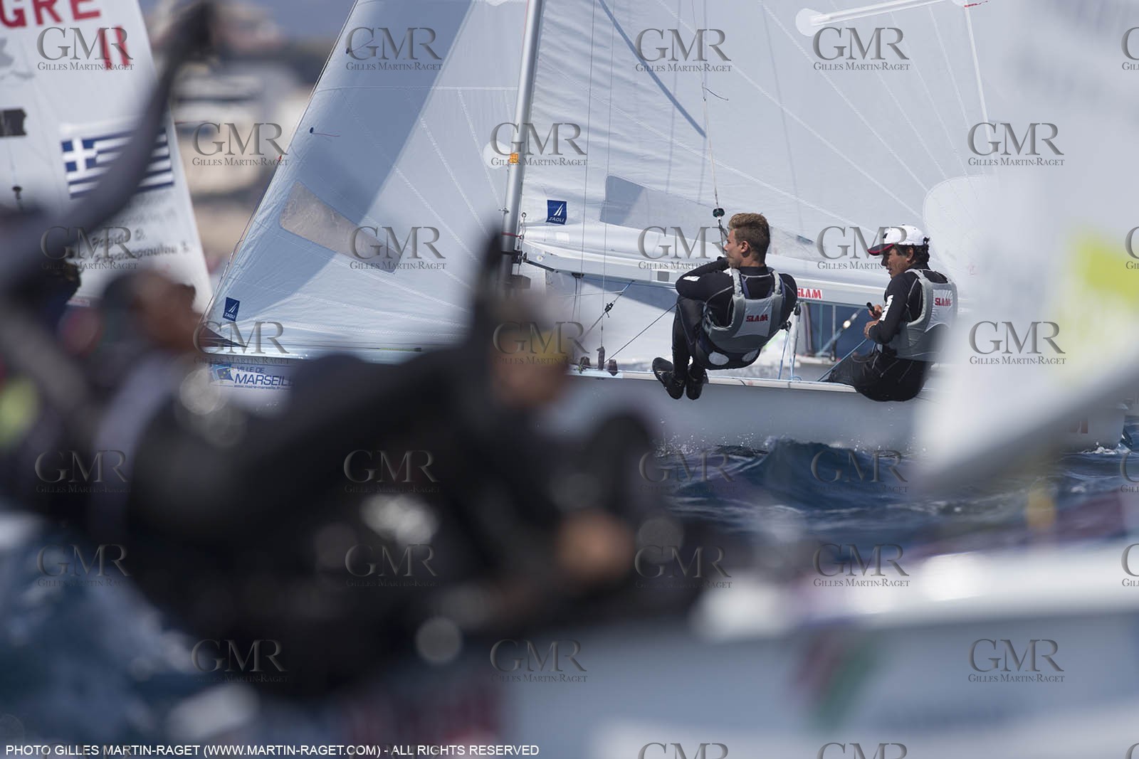 12 04 2015, Marseille (FRA), Yachting Club de la Pointe Rouge - Coupe Internationale de Printemps des 470, Final Day