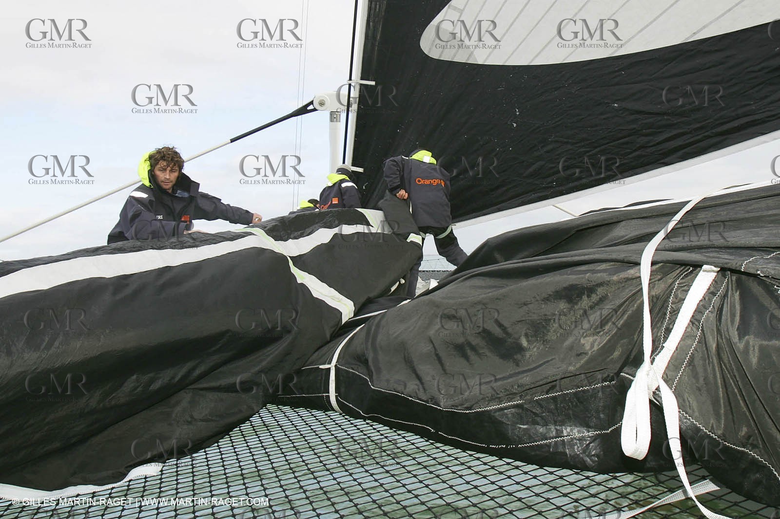 Orange II  - 2005 Jules Verne Trophy - Training in Bay of Biscay