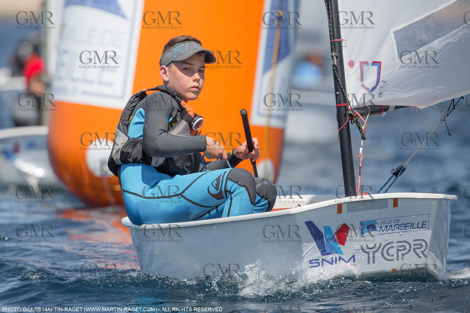 14 04 2016, Marseille (FRA,13), SNIM Dériveurs, Coupe Internationale de Printemps Optimist, Day 4