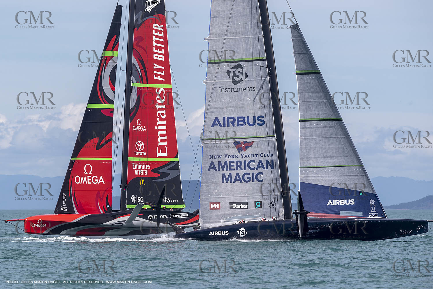08 12 2020 - Auckland (NZL) - 36th America's Cup - Practice Sessions - Day 1