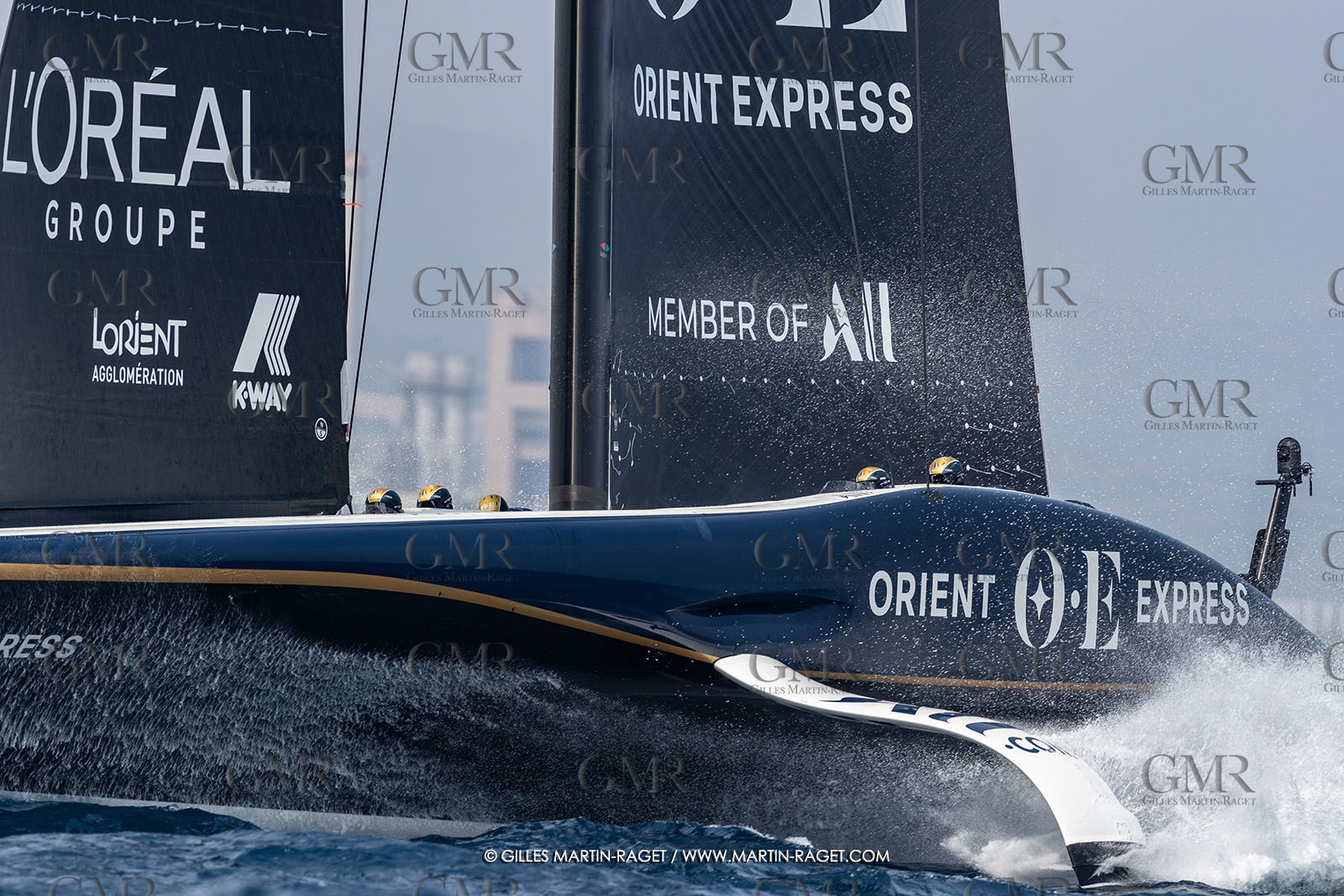 22 08 2024, Barcelona (ESP), Louis Vuitton 37th America's Cup, Louis Vuitton Preliminary Regatta, Race Day 1