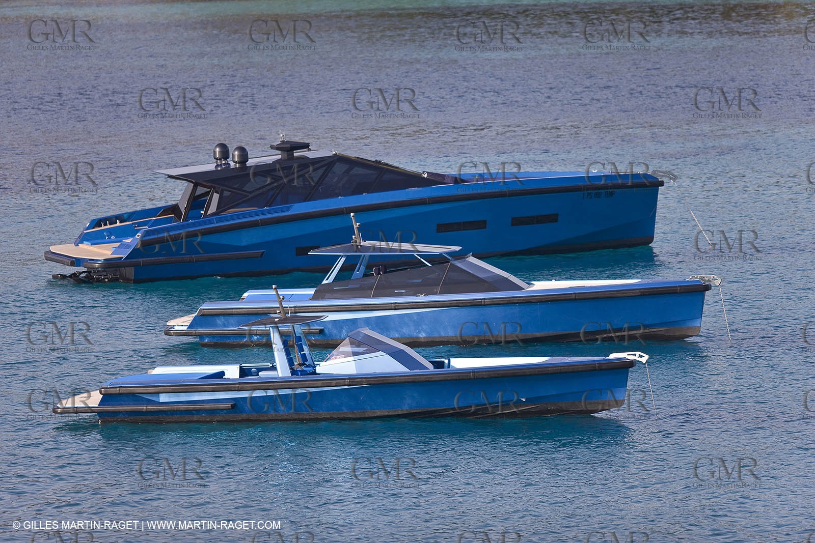 14 10 2008 - Cannes (FRA, 06) - Super yachts - motoryachts - Wally yachts - Wallypower 64 - Wallypower 48 - Wally tender