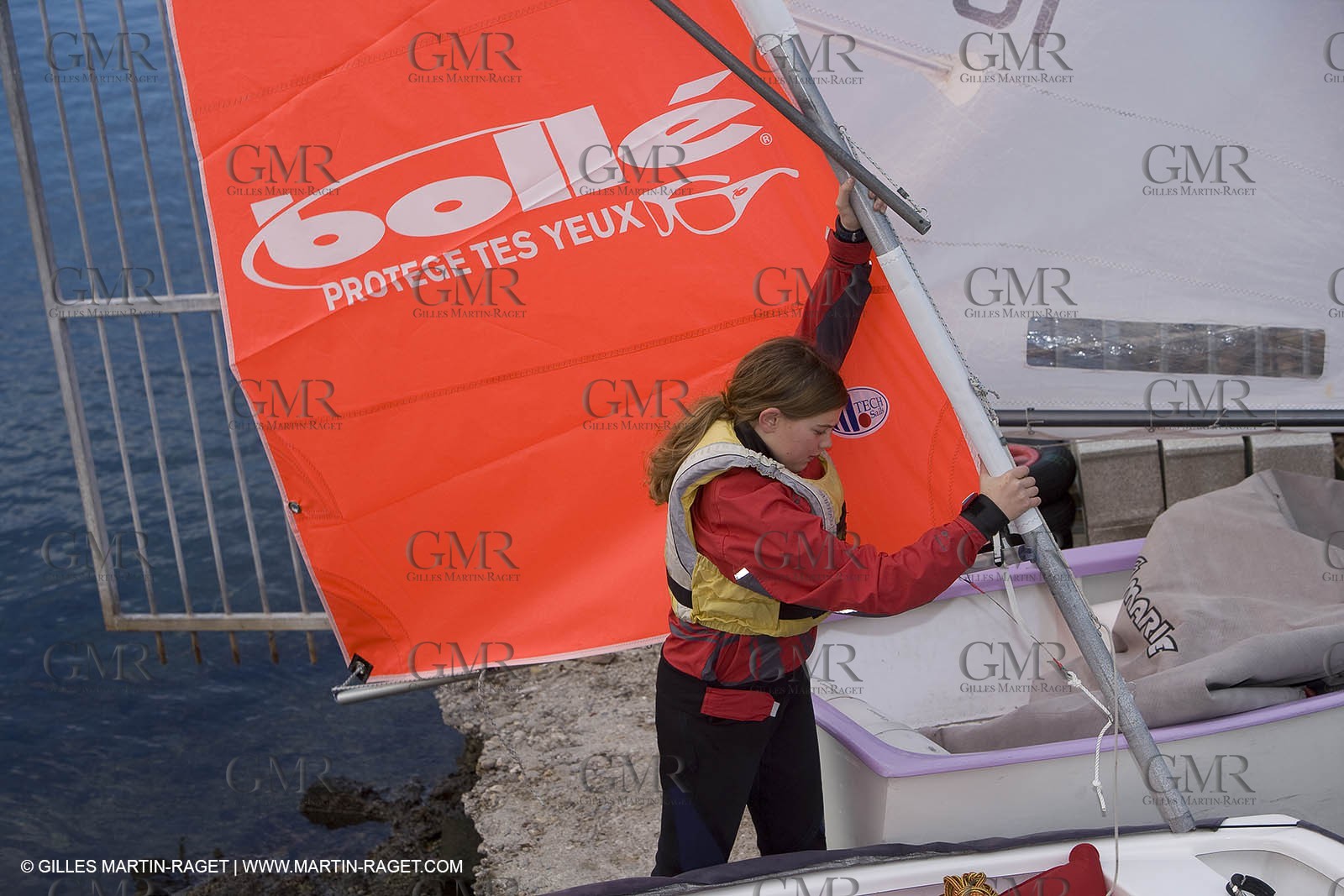 06 02 2008 - Nice (FRA, 06) - Nice sailing School - optimist