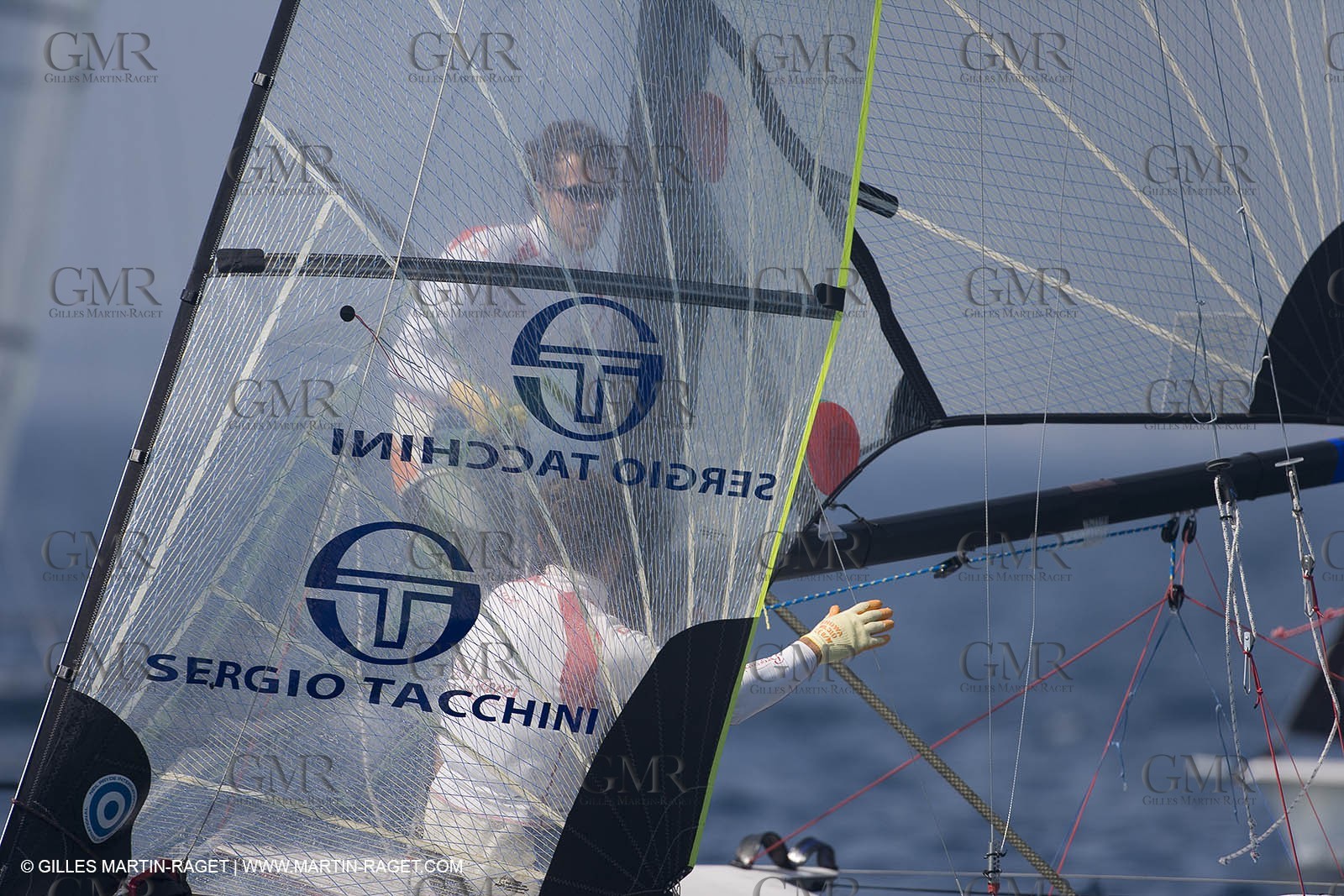 23 04 2007 - Semaine Olympique Française 2007 - Hyères - Jour 2 - Team France - 49er - MONTEAU - GUILLOU Damien