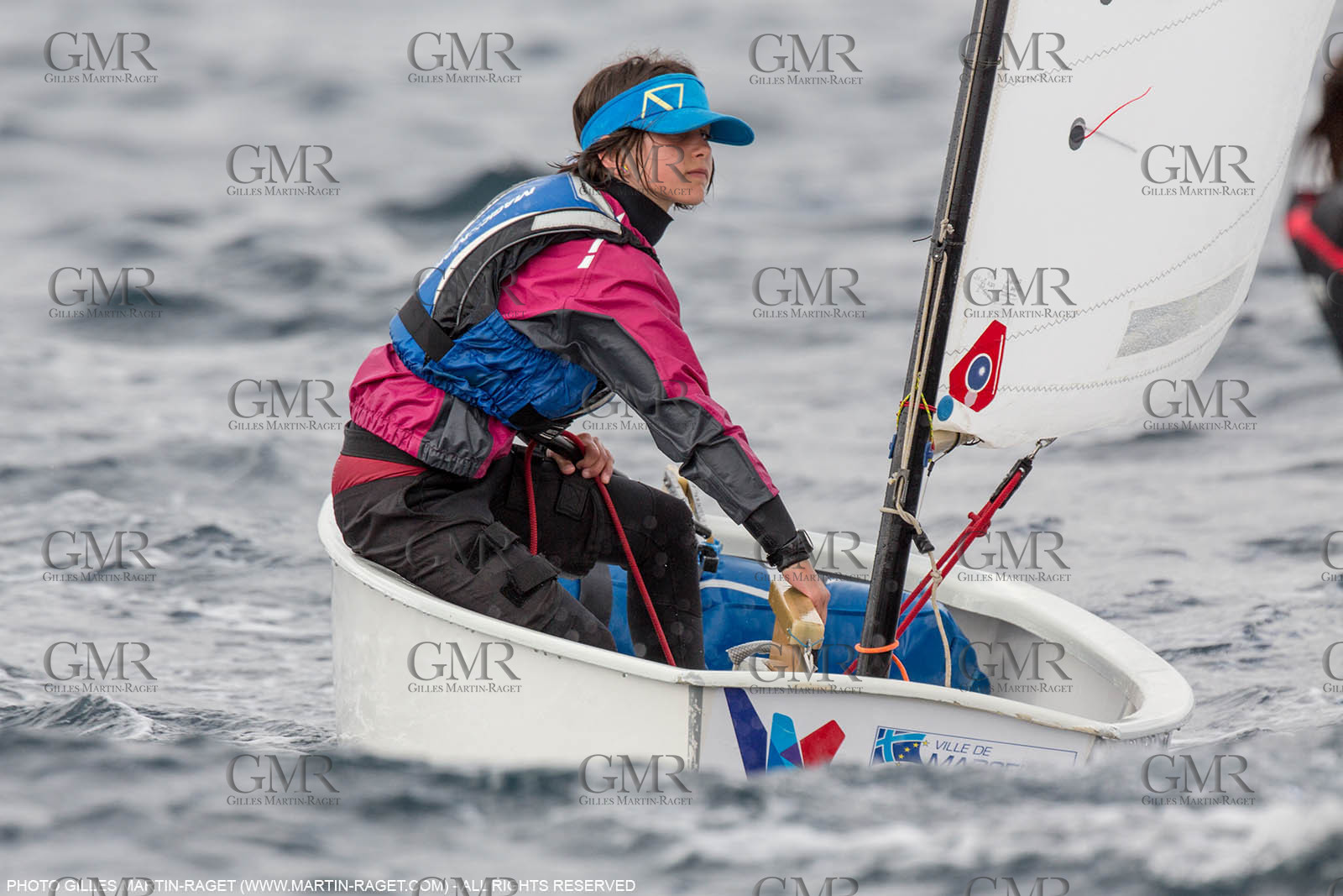 15 04 2016, Marseille (FRA,13), SNIM Dériveurs, Coupe Internationale de Printemps Optimist, Final Day
