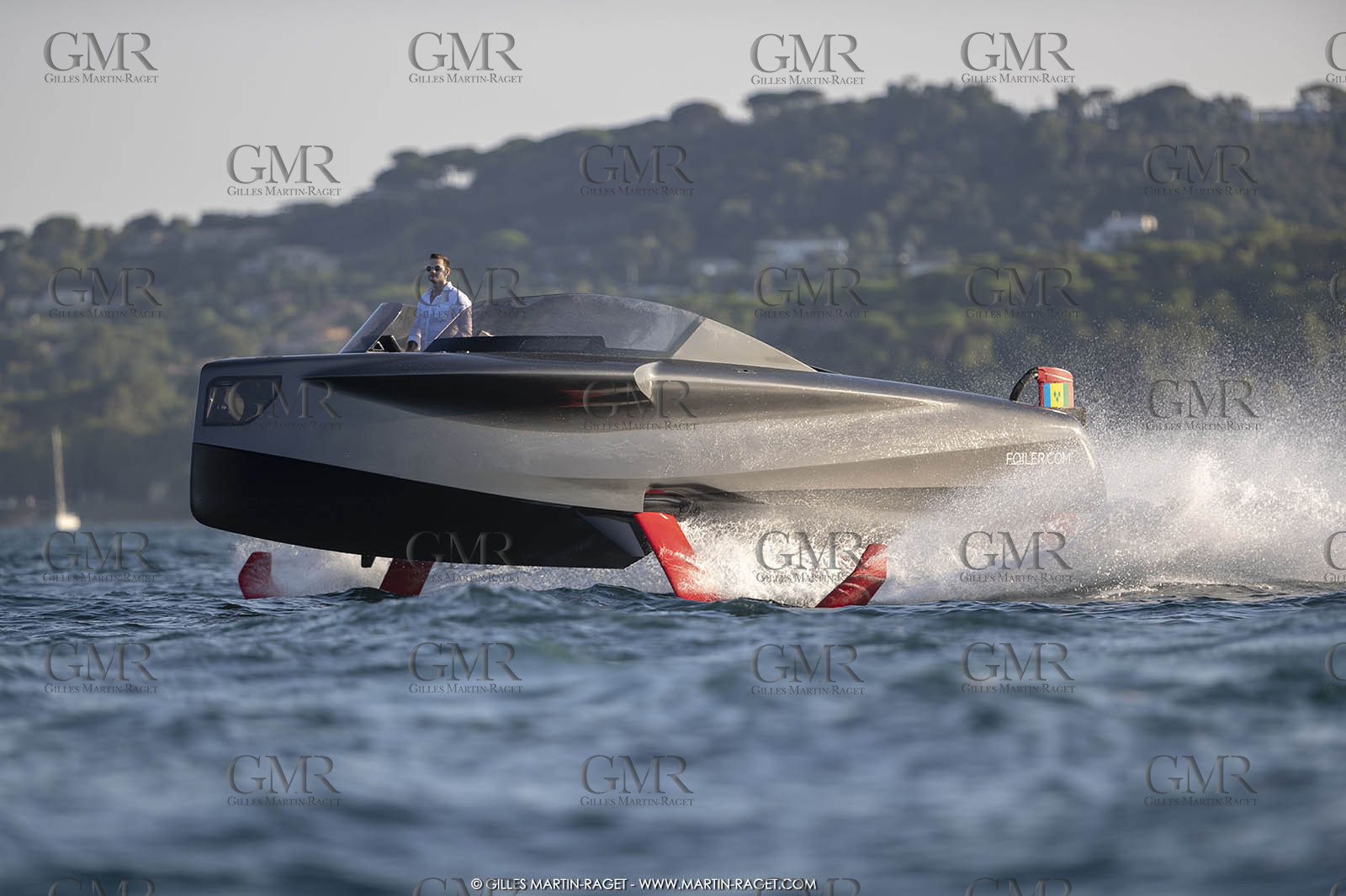 09 08 2018, Saint-Tropez (FRA,83), Foiler, the Flying Yacht by Enata