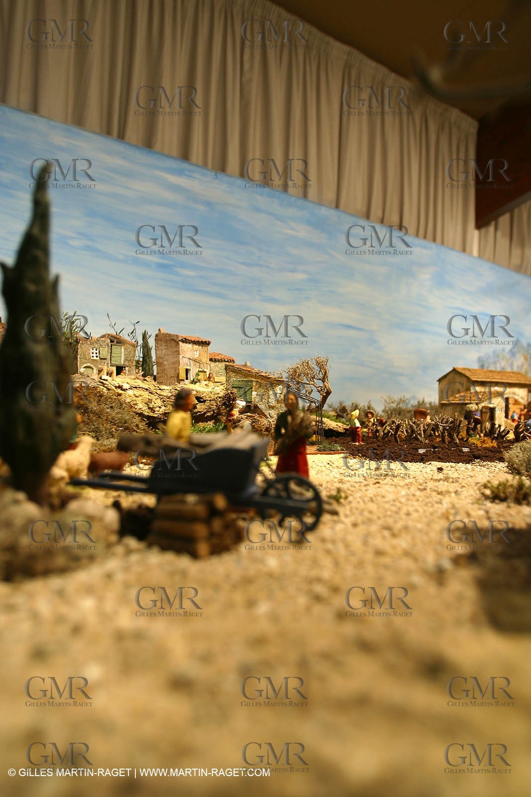 Great crib from les Saintes Maries de la mer (FRA, 13) for Christmas, December 2010