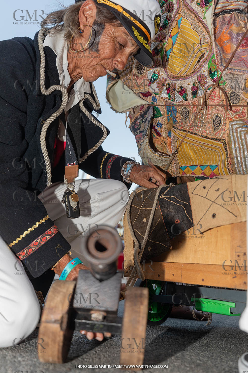 05 10 2023, Saint-Tropez (FRA,83), Les Voiles de Saint-Tropez 2023, RAce Day 5, Défilé des équipages