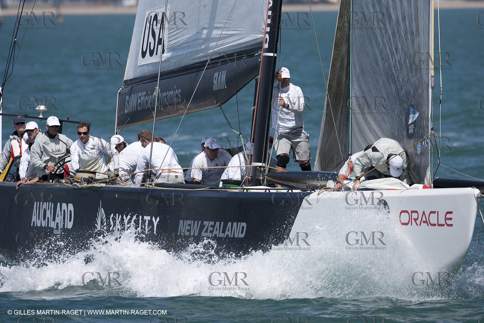 03 02 2009 - Auckland (NZL) -  Louis Vuitton Pacific Series -  Racing Day 4 - Round Robin 1