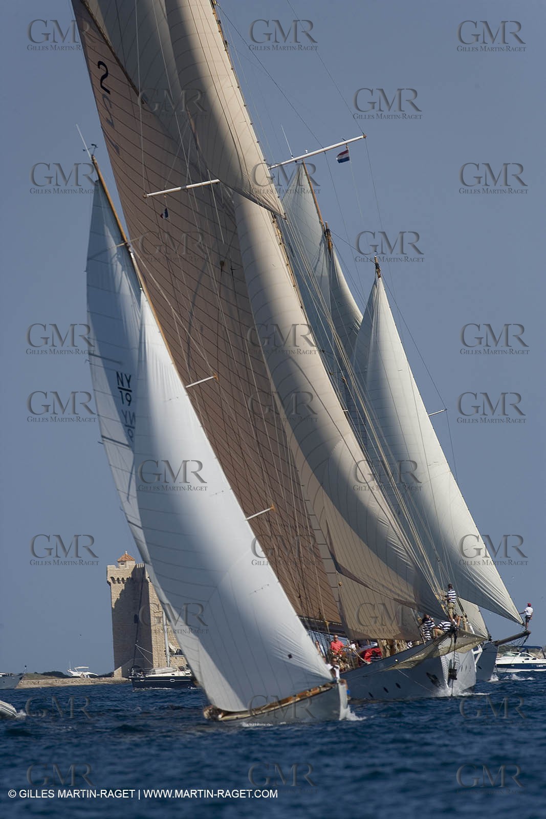Sailing, Classic yachts, Regates Royales Cannes 2006